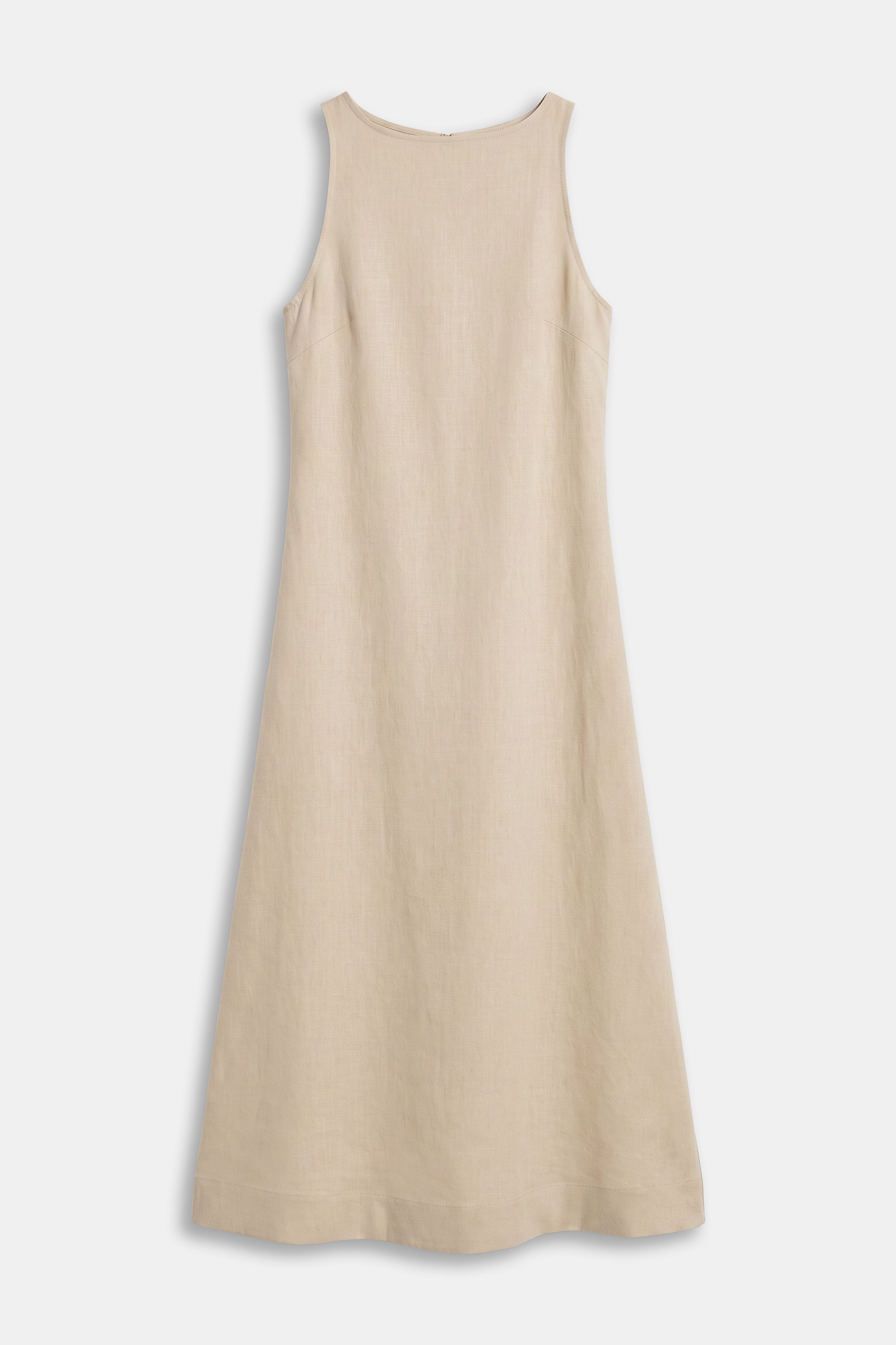 Linen Sleeveless Maxi Dress