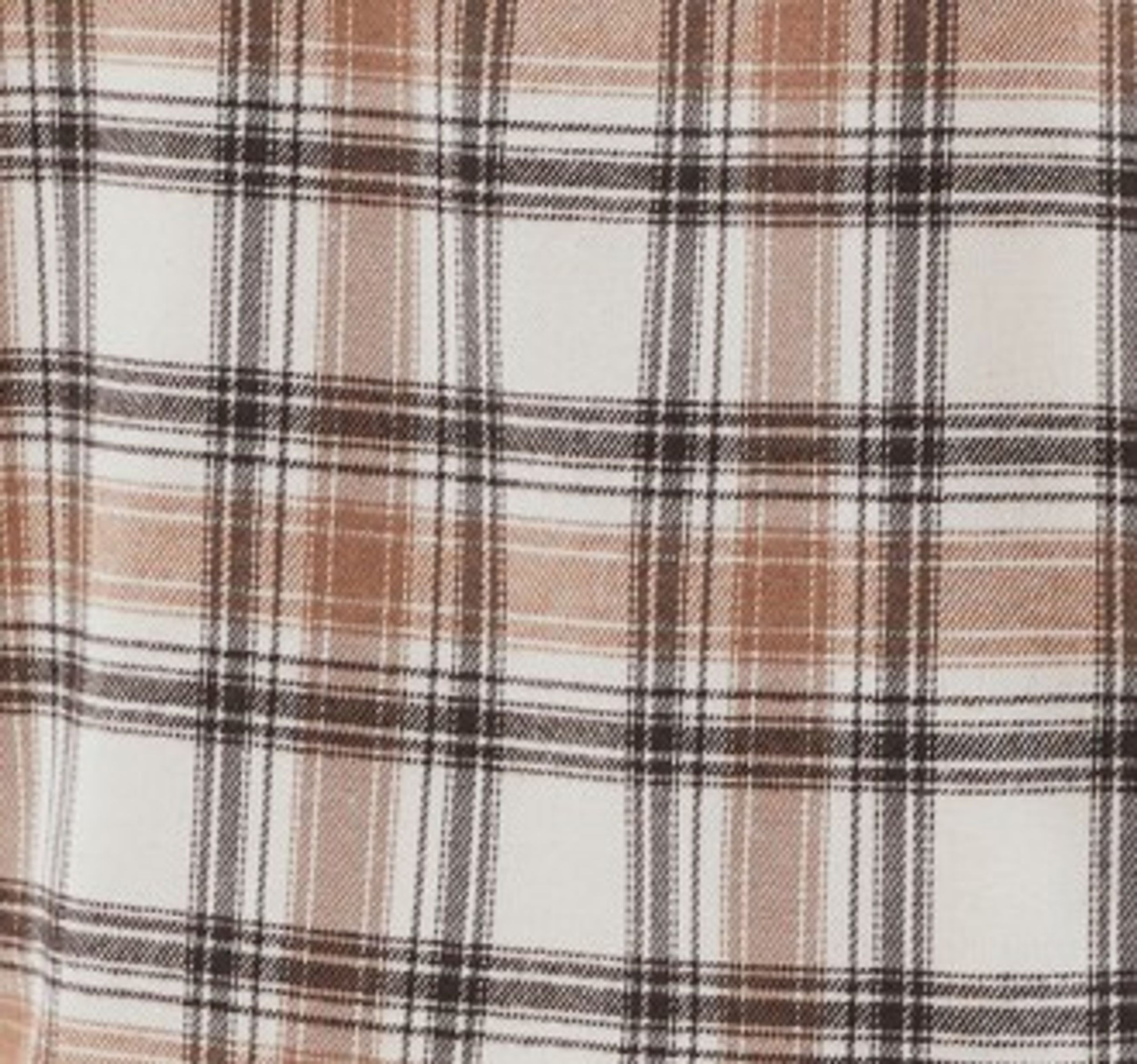 Brown Check L/S Regular Shirt