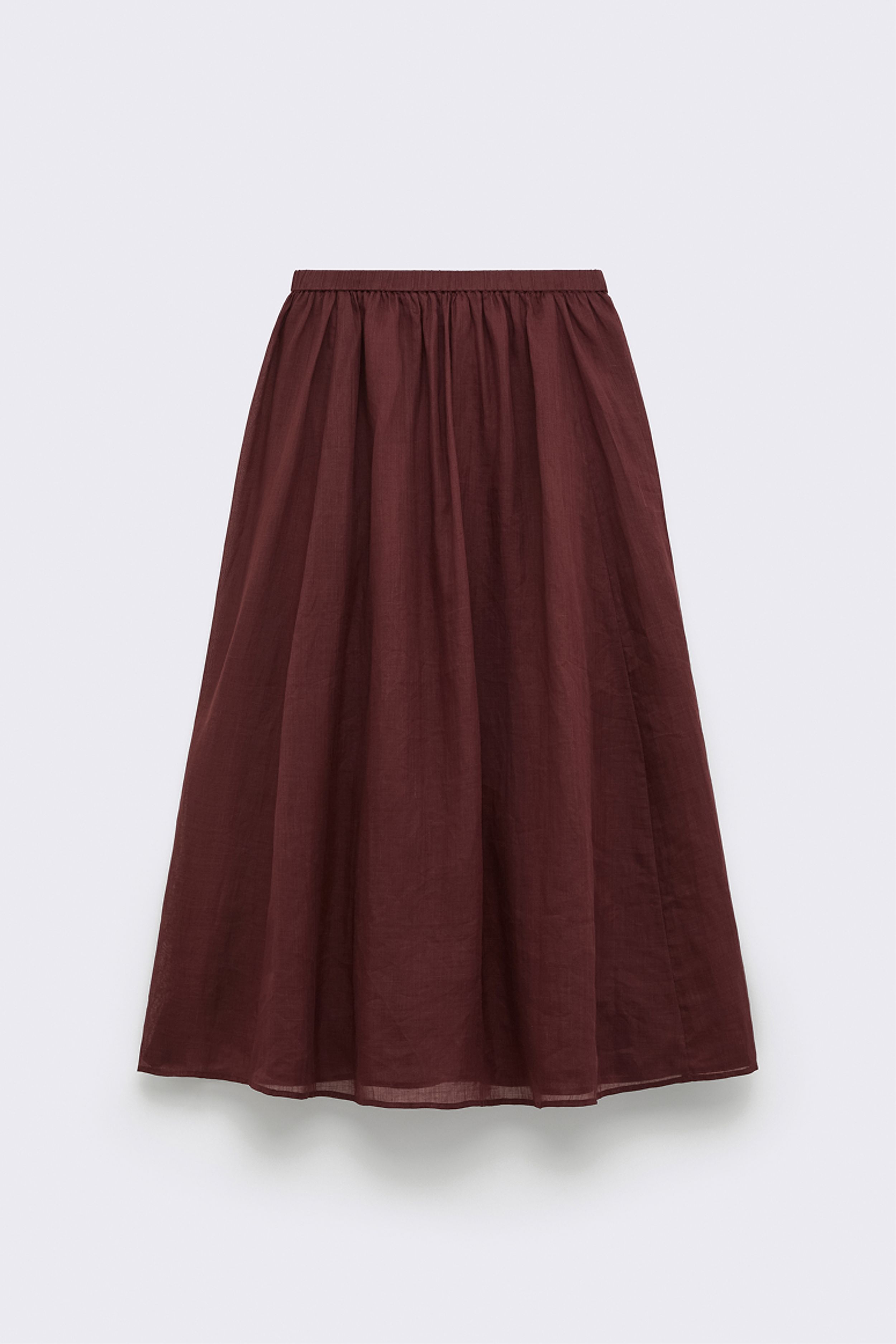 Ramie Full Skirt
