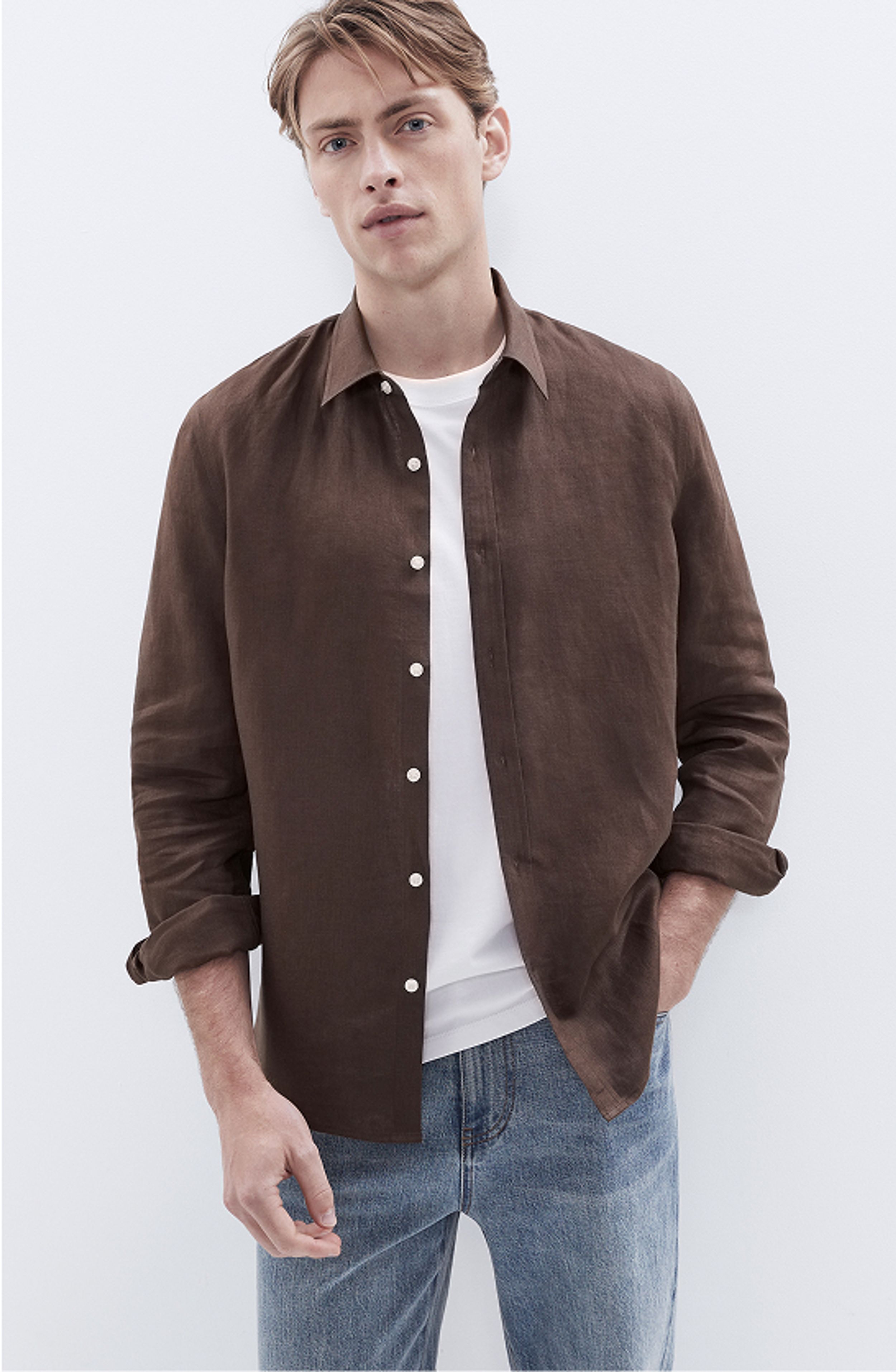Linen Regular Fit Shirt