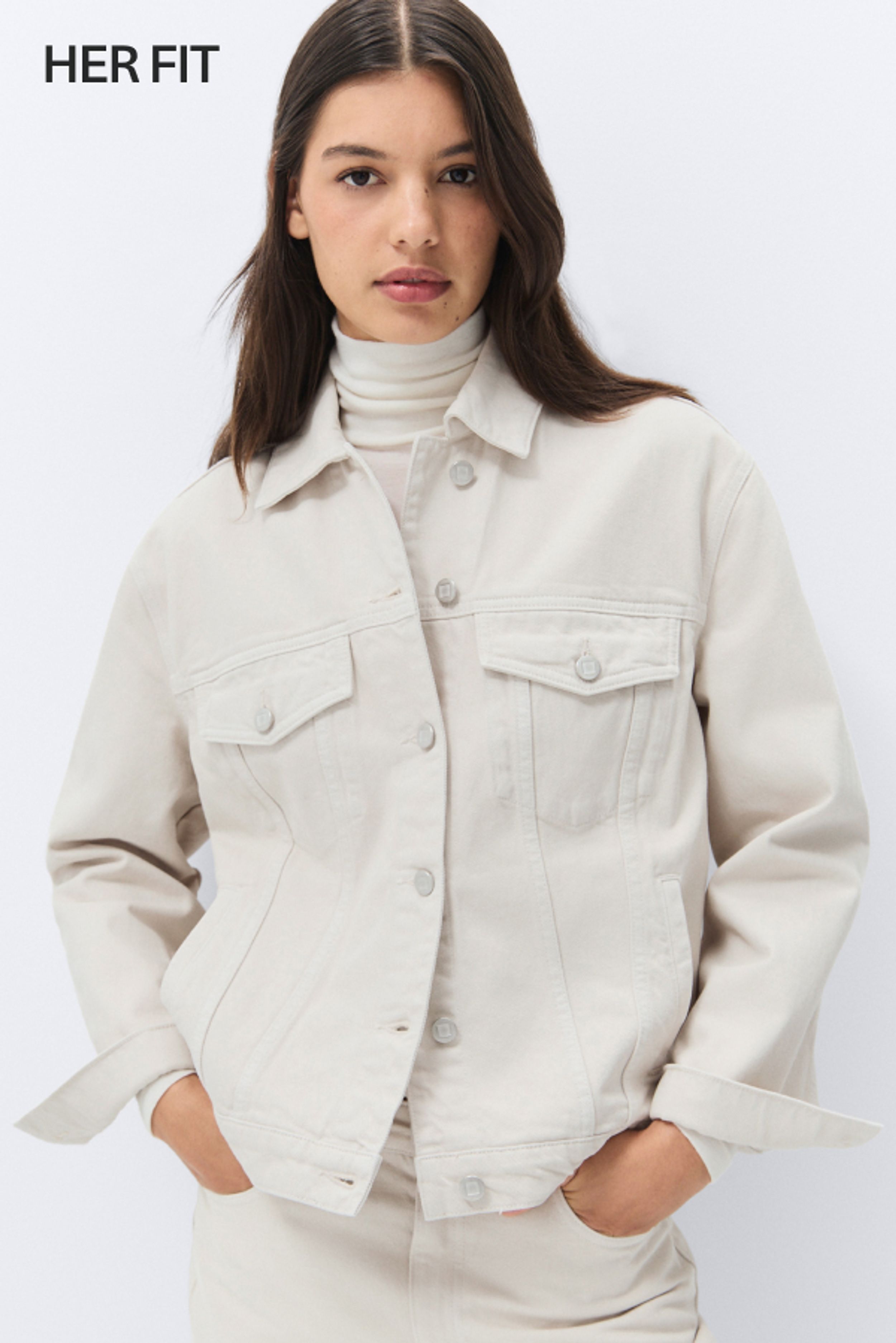 Essential Relaxed Denim Jacket