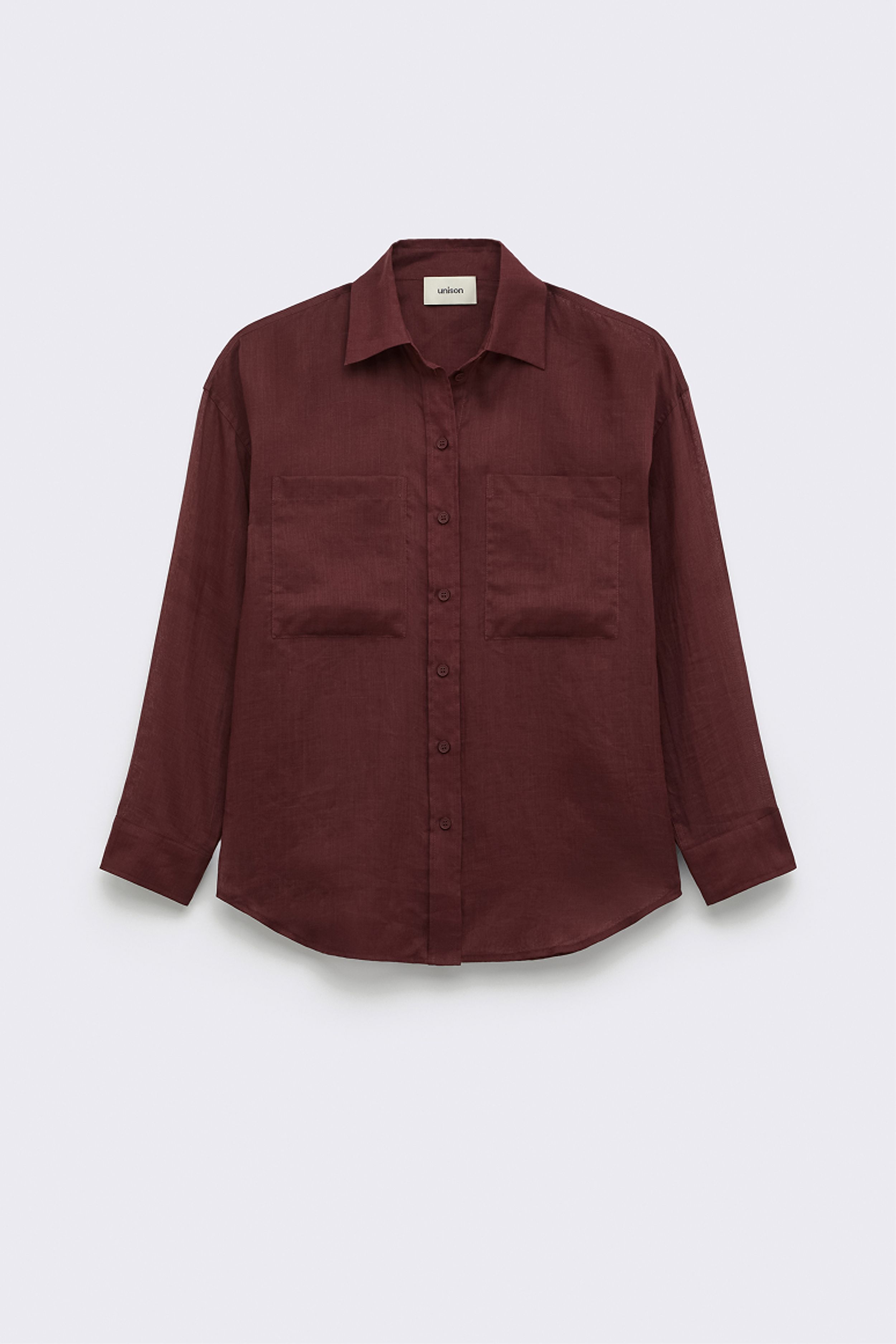 Ramie Oversized Shirt