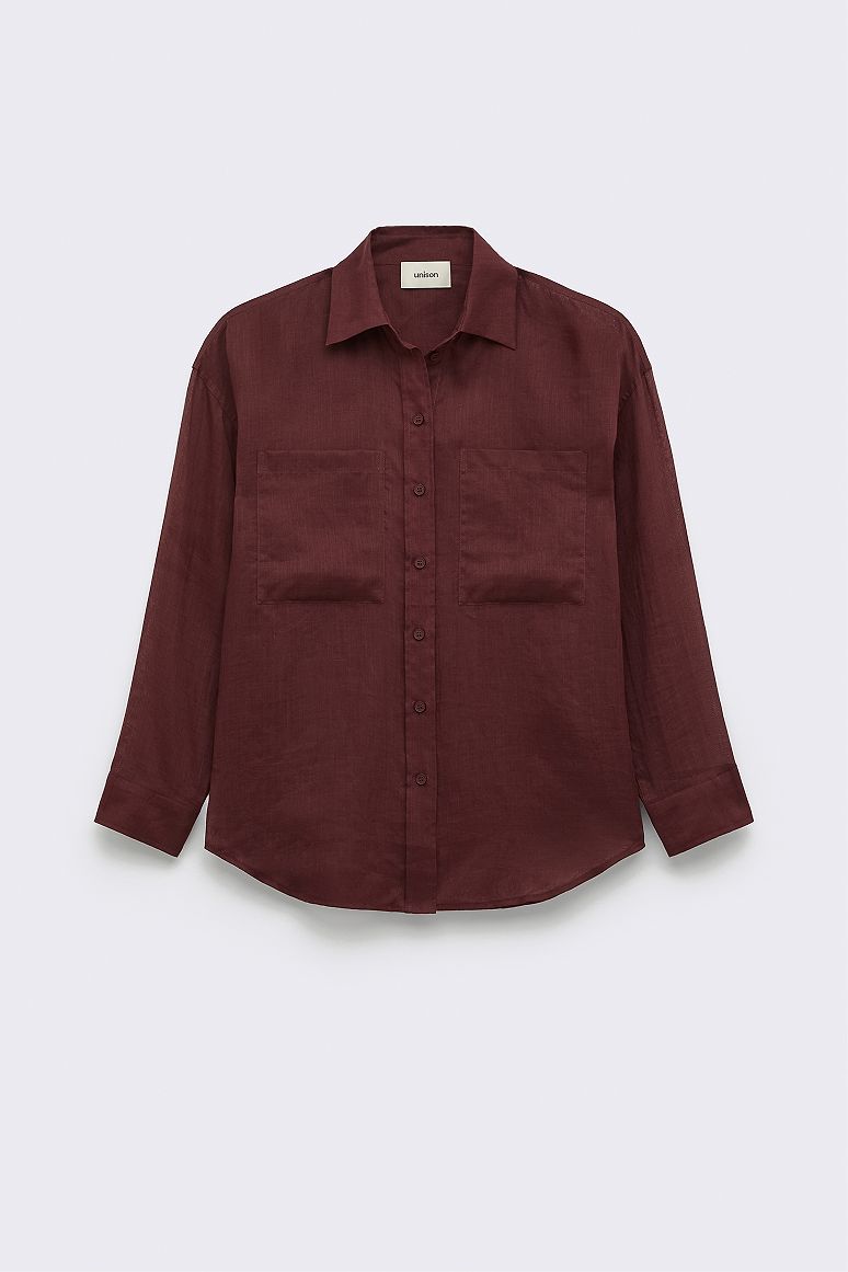 Ramie Oversized Shirt