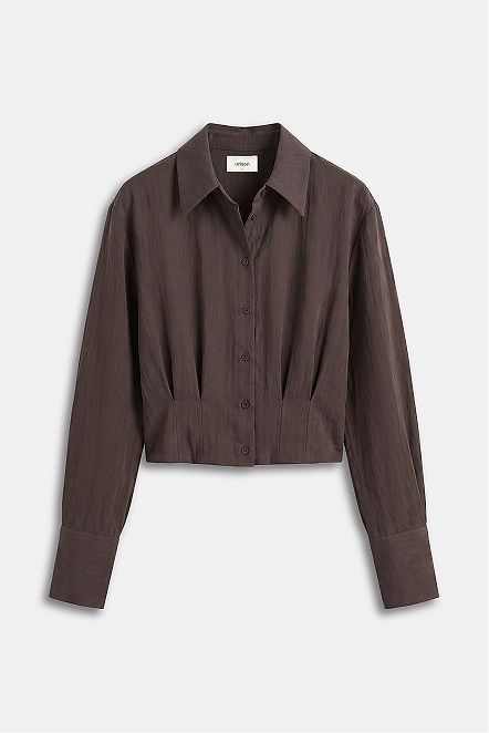 Textured Tapered Shirt