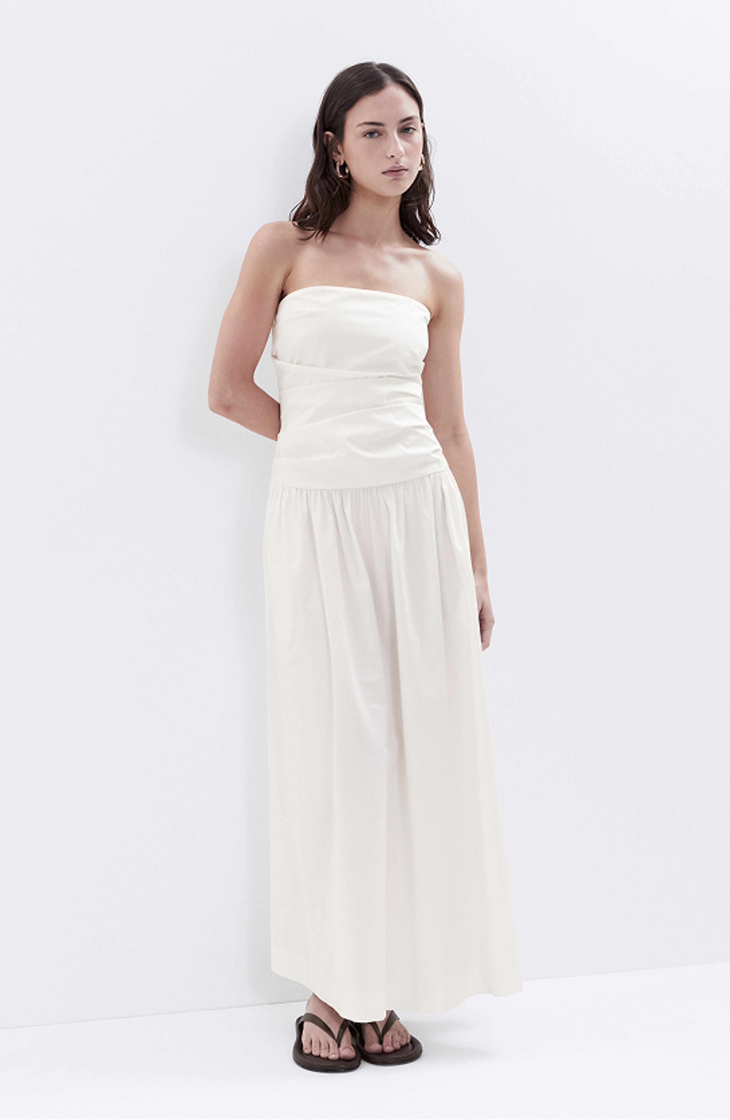 Strapless Maxi Dress