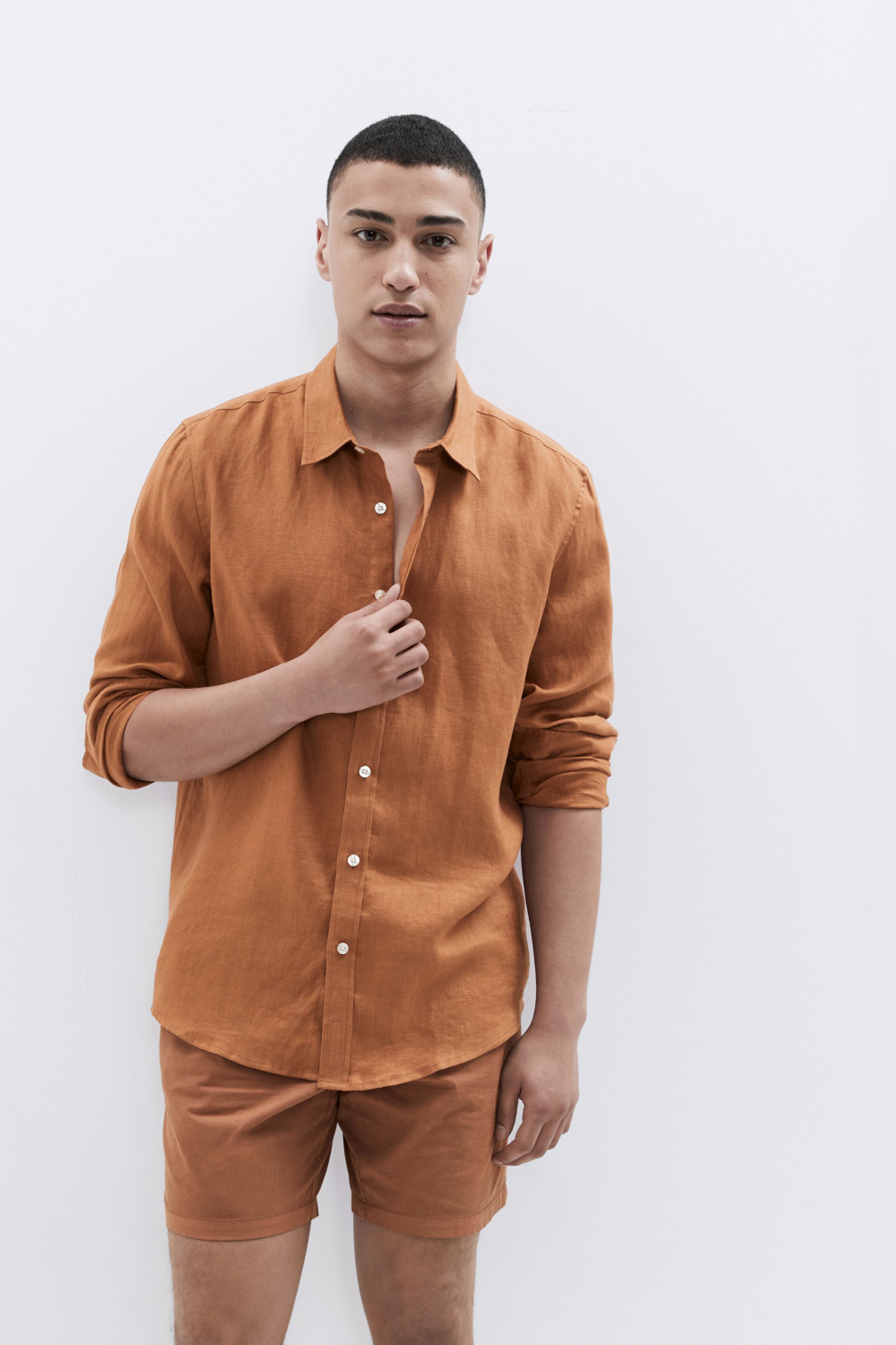 Linen Regular Fit Shirt