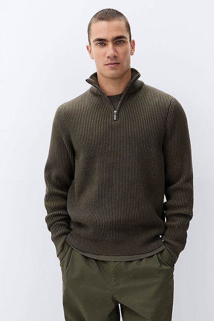 Half Zip Knit