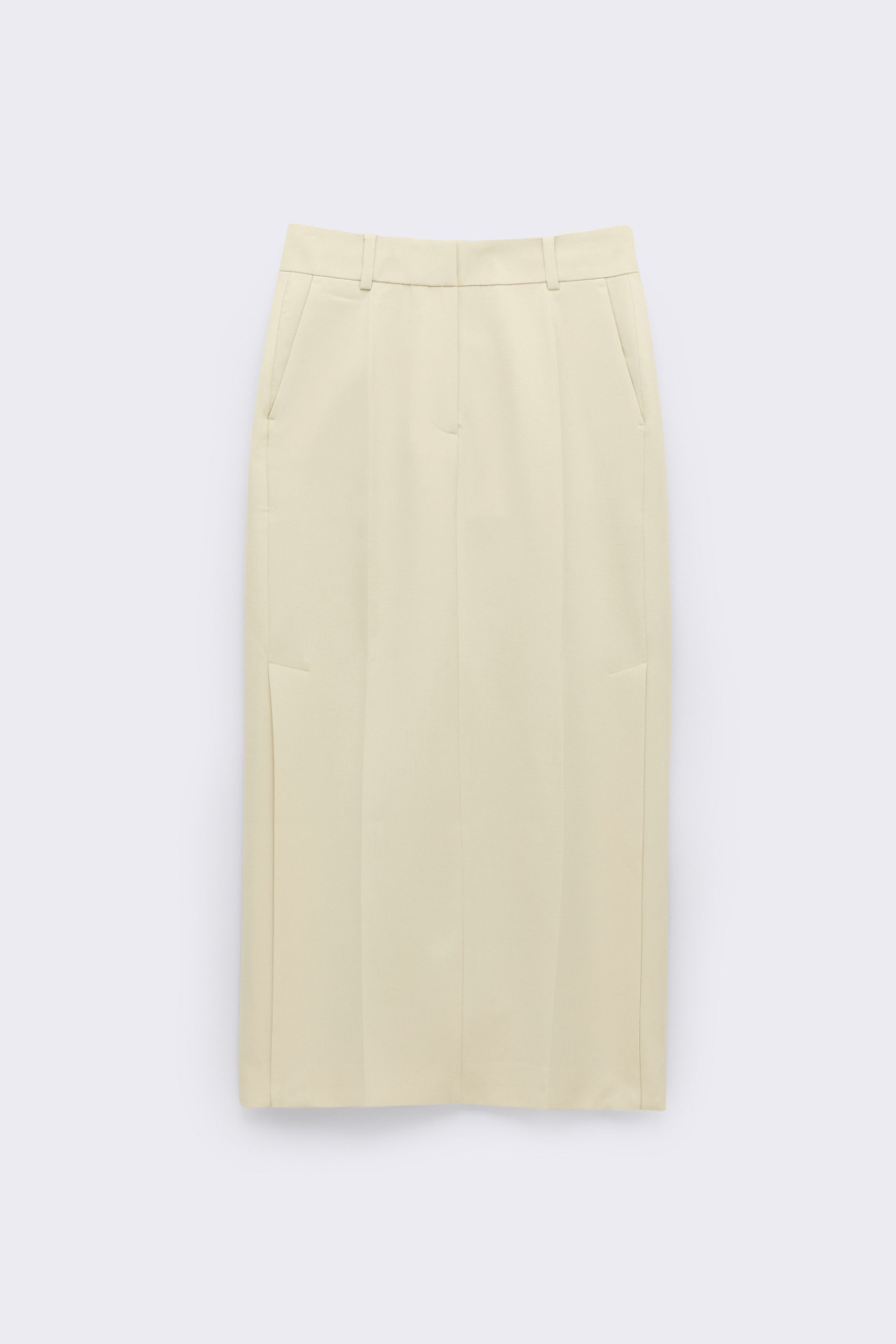 Tailored Maxi Skirt