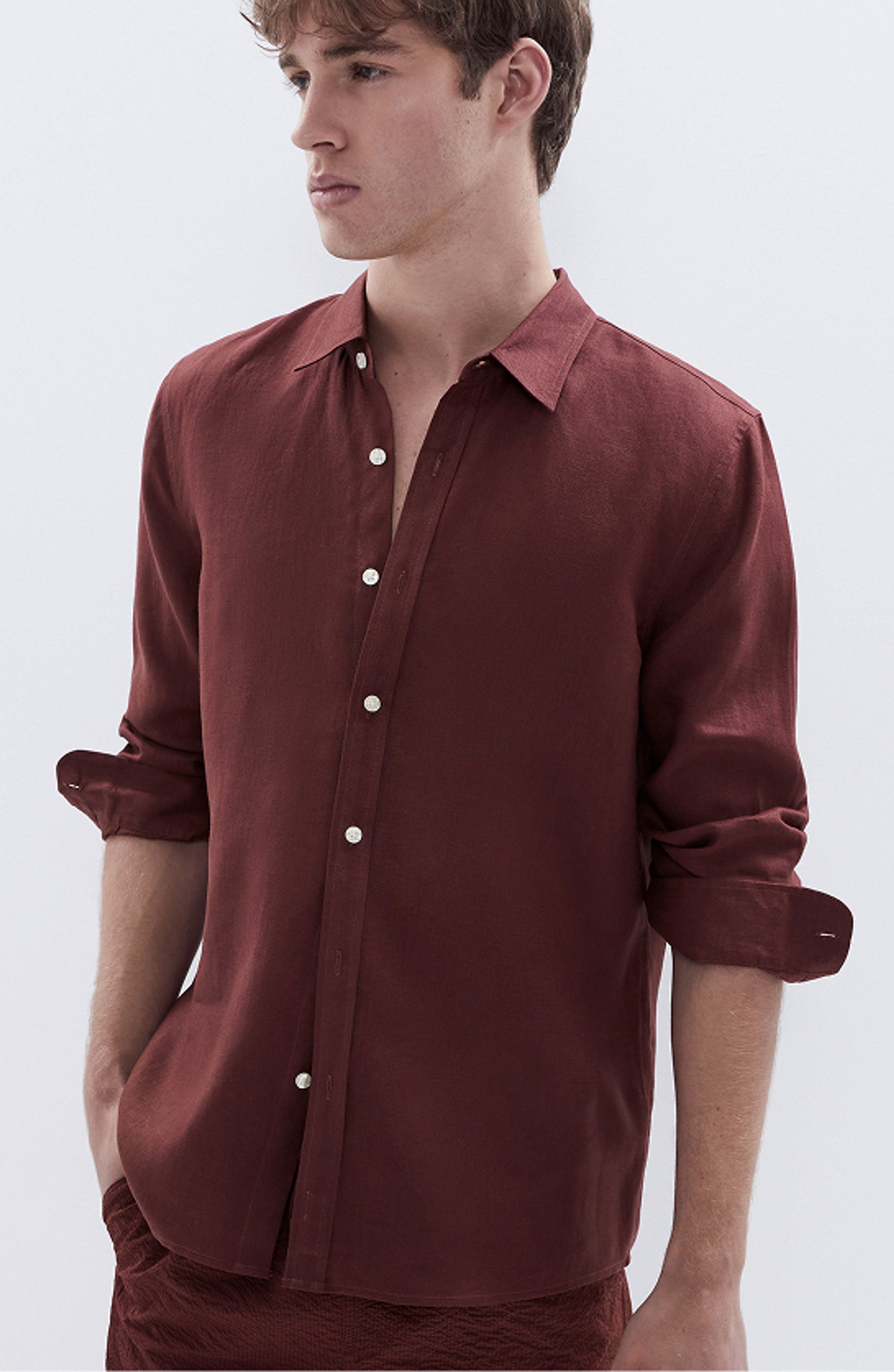 Linen Regular Fit Shirt