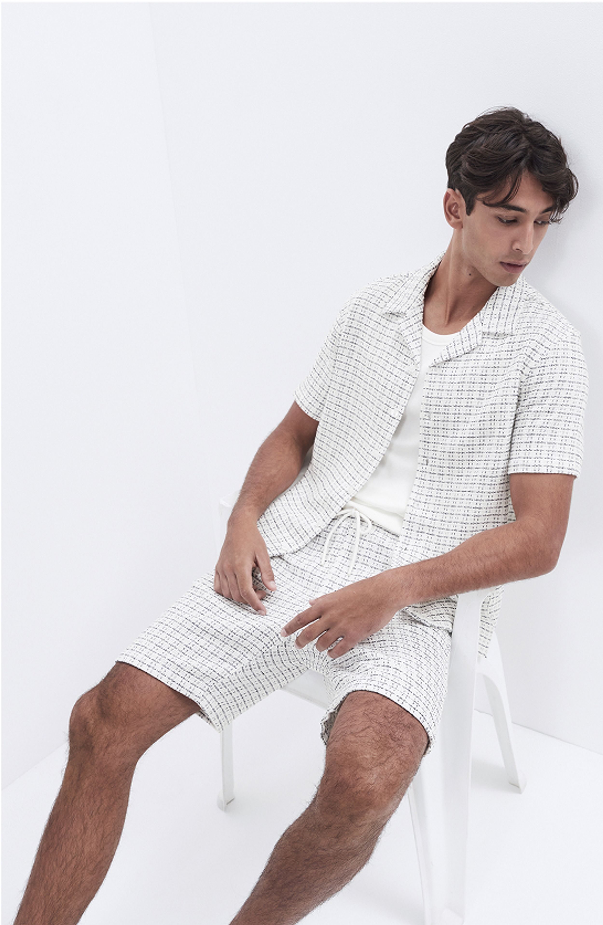 Cross Hatch Short
