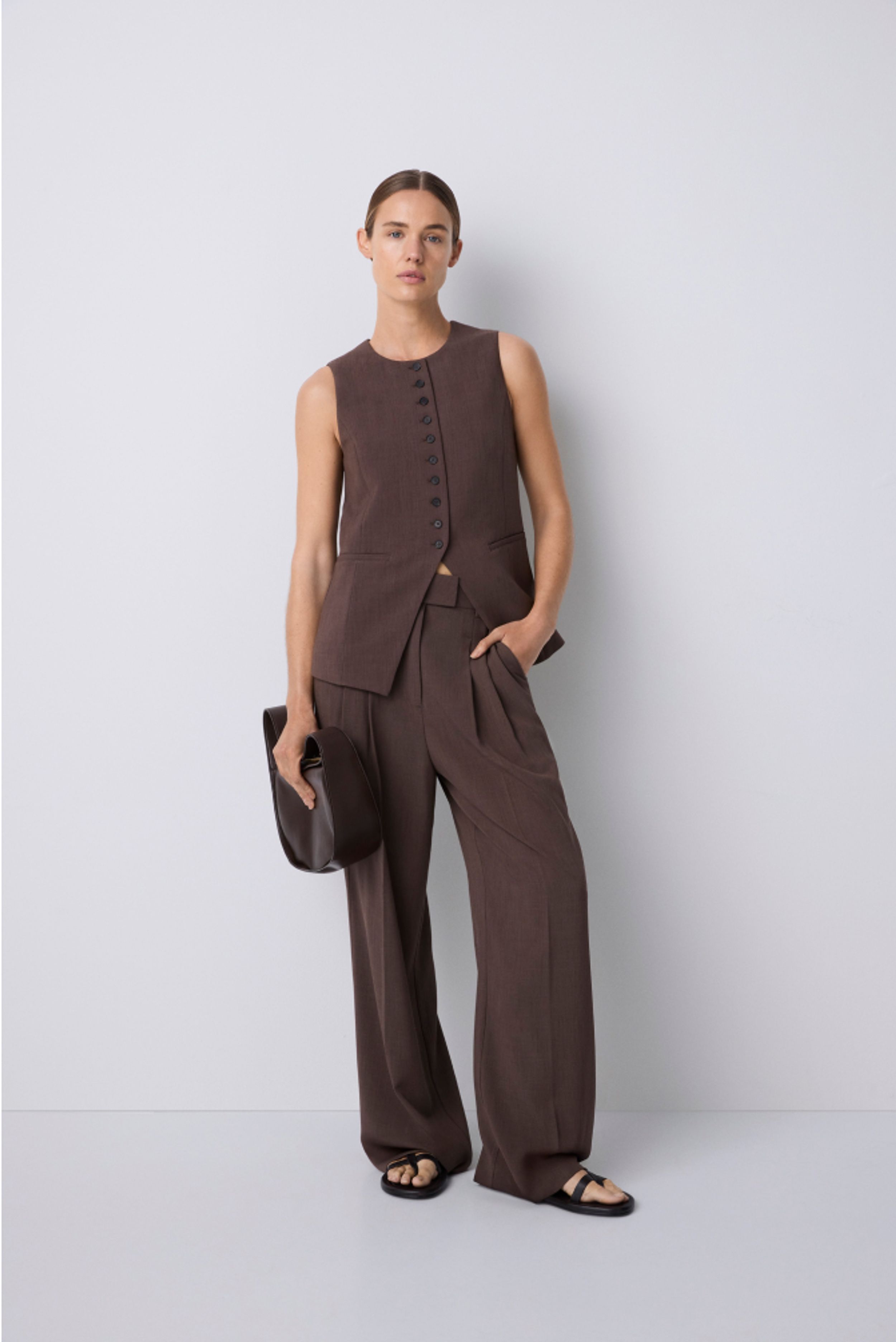 Tailored Pleat Front Pant