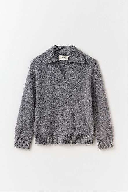 Lofty Collared Knit