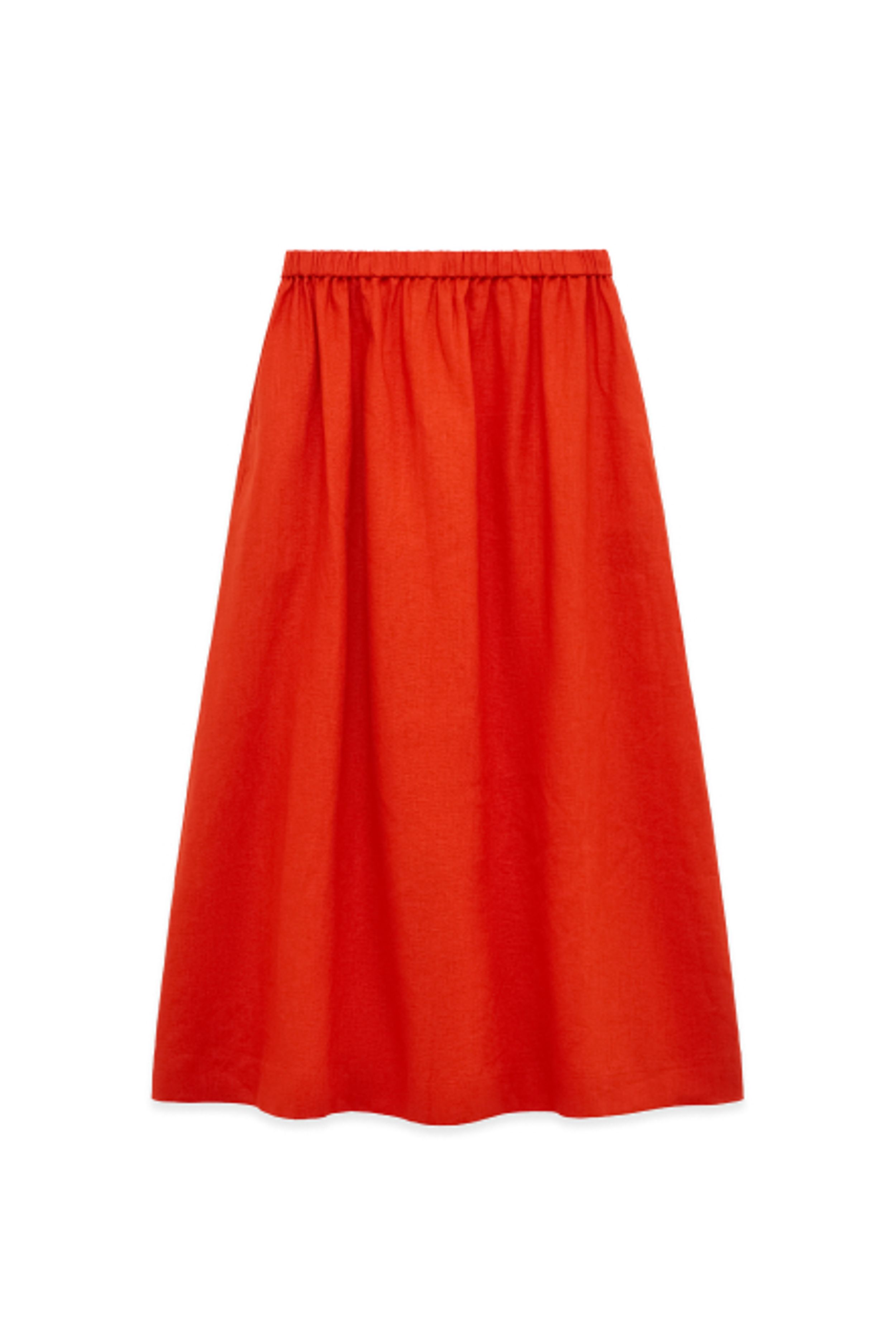 Linen Full Skirt