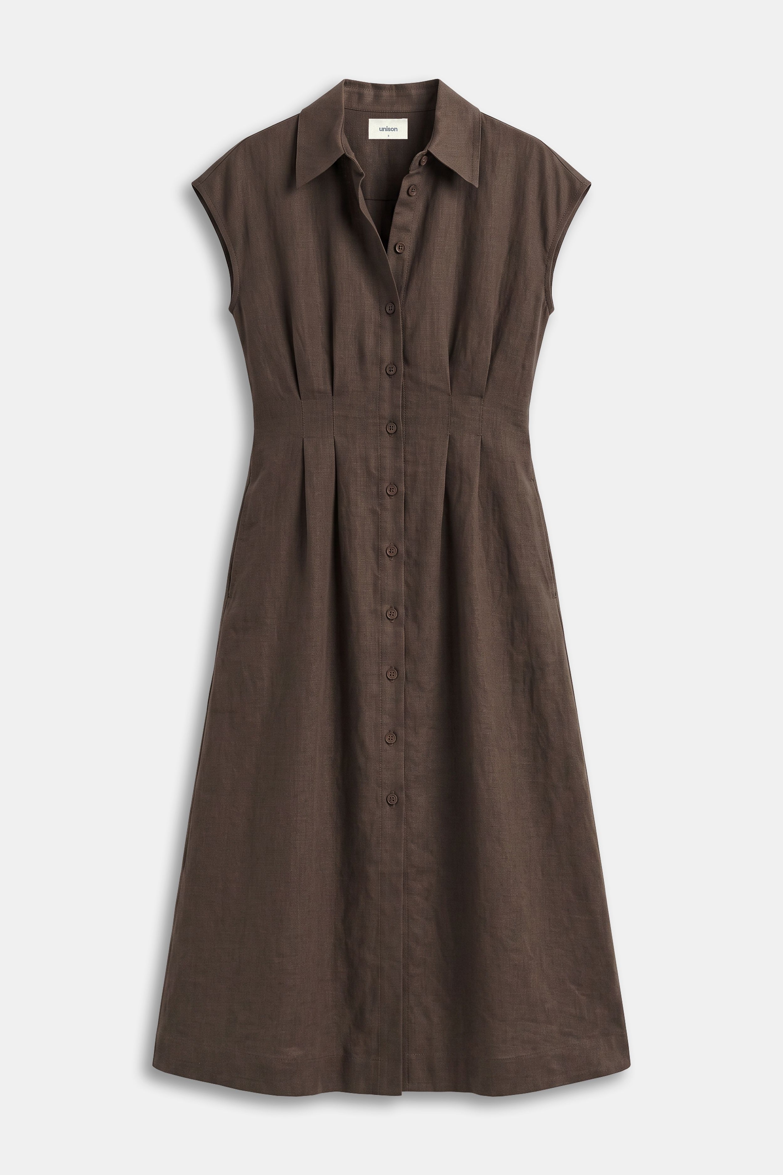 Collared Midi Dress