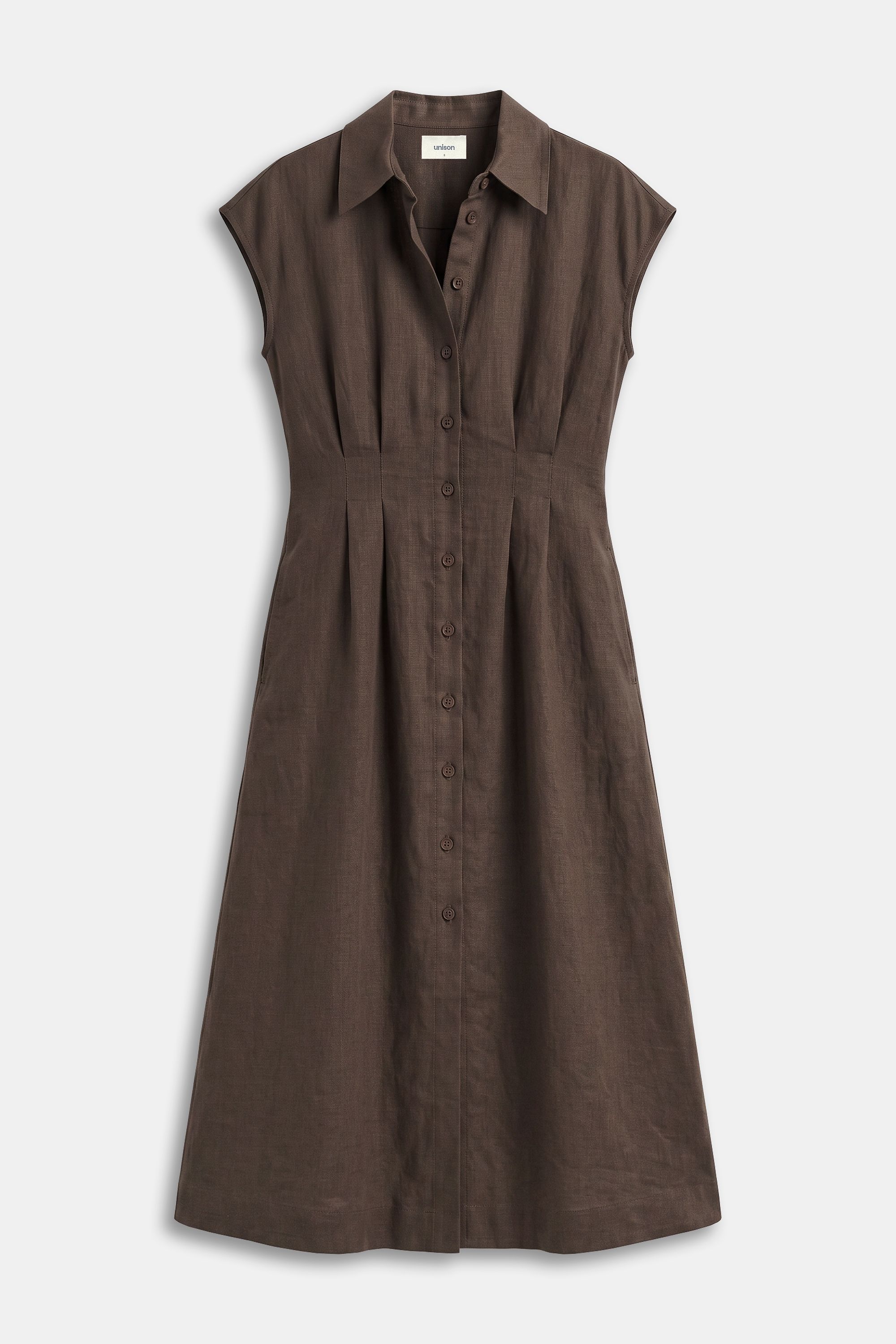 Collared Midi Dress