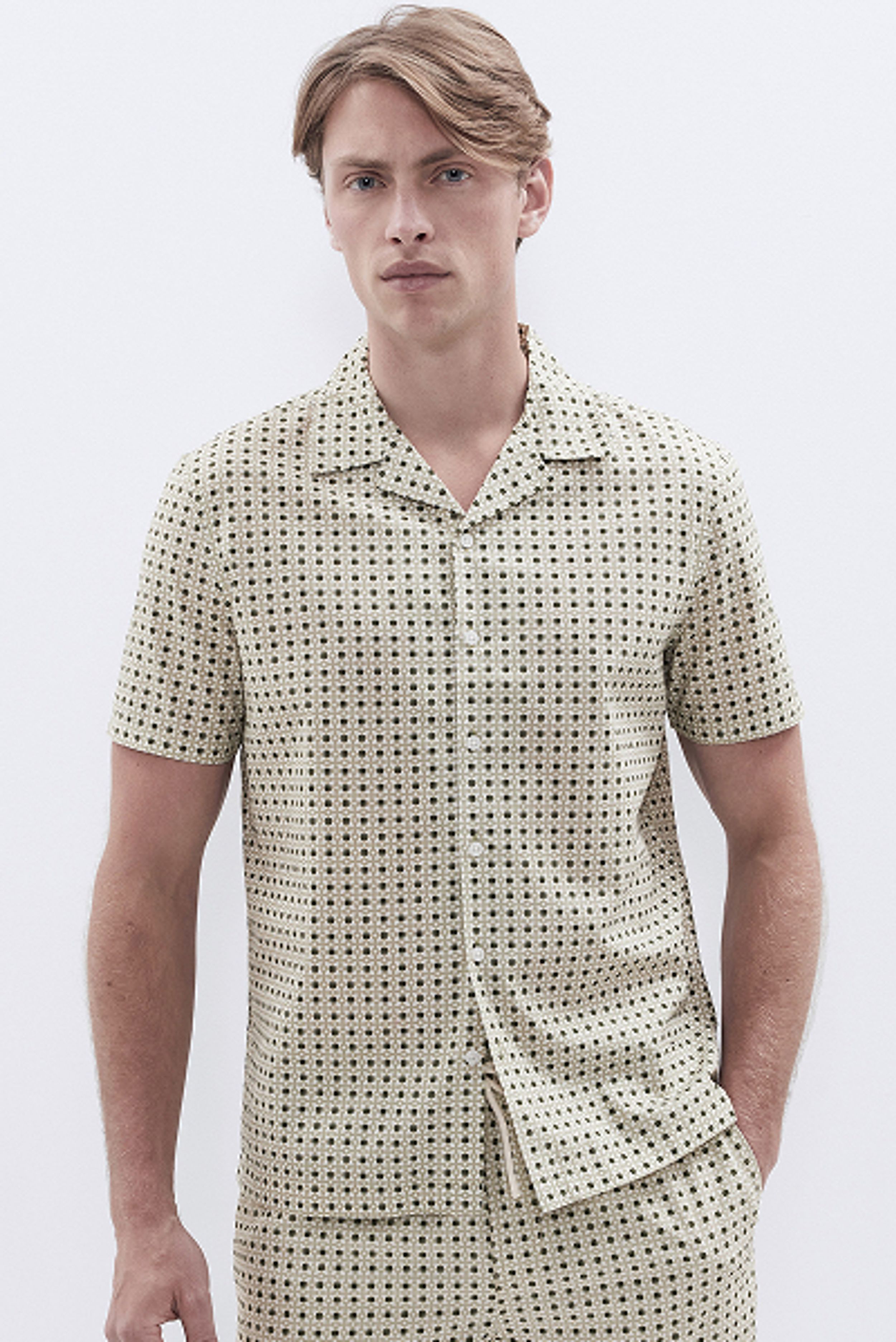 Tile Geo Regular Fit Shirt