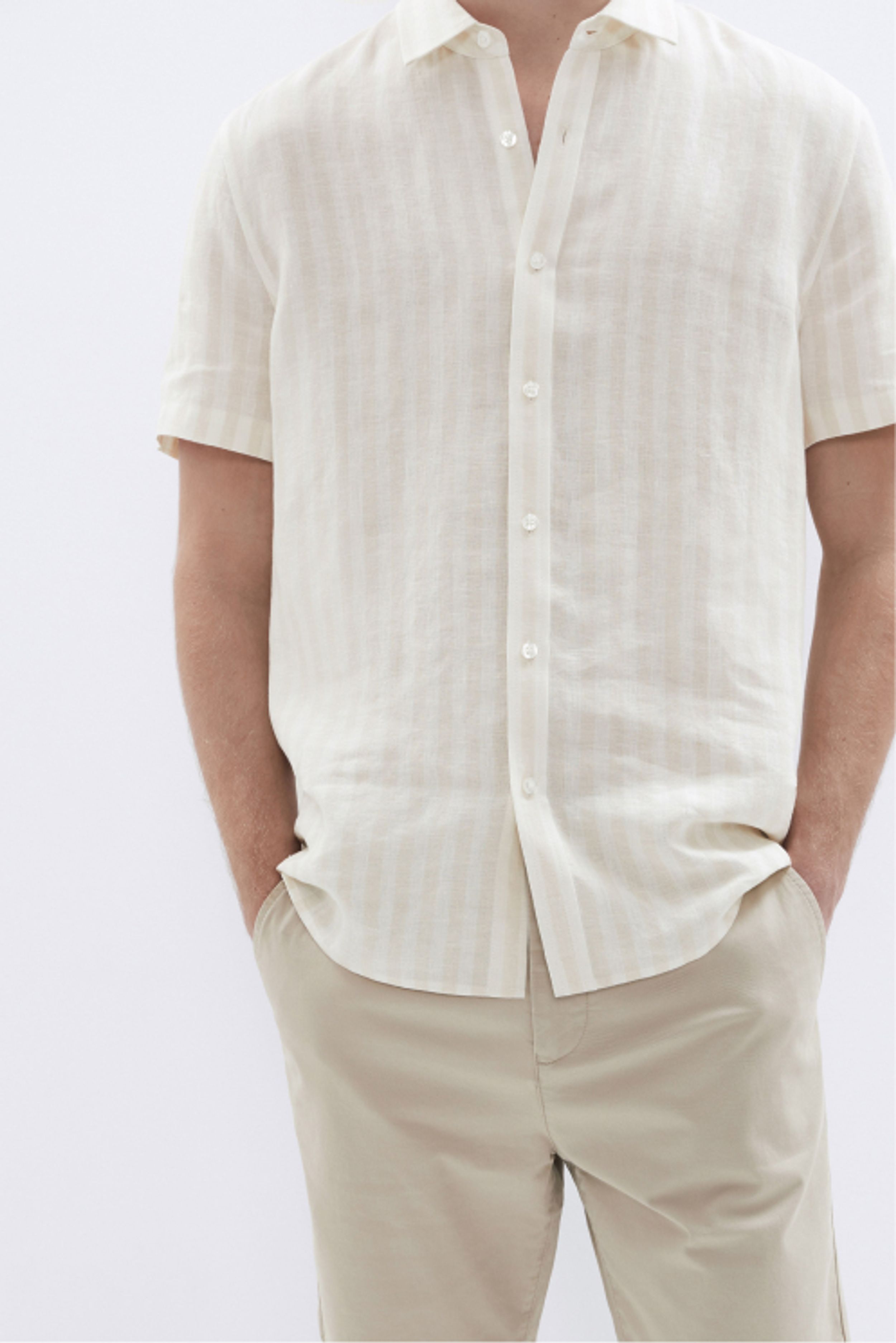 Linen S/S Regular Fit Shirt