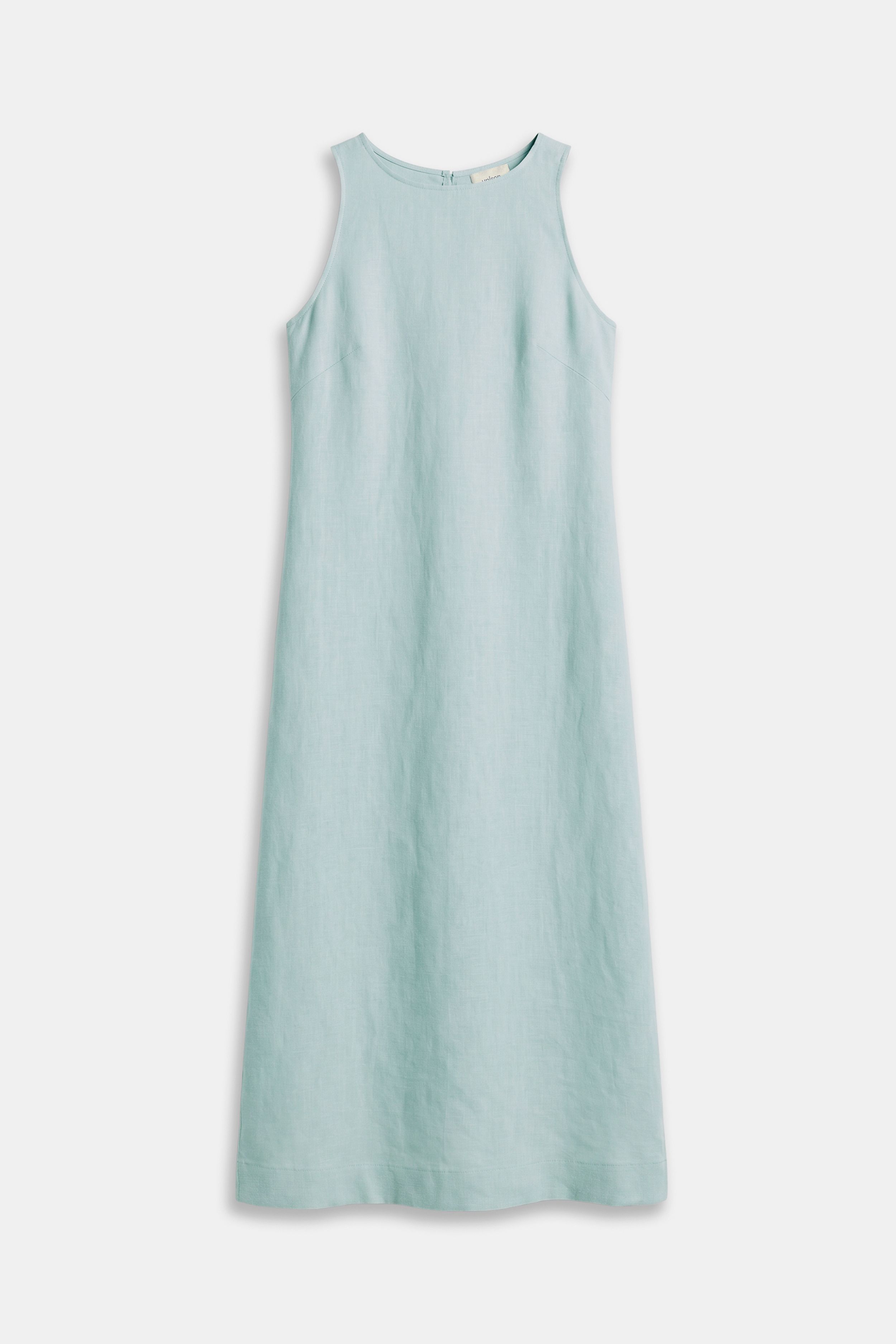Linen Sleeveless Maxi Dress