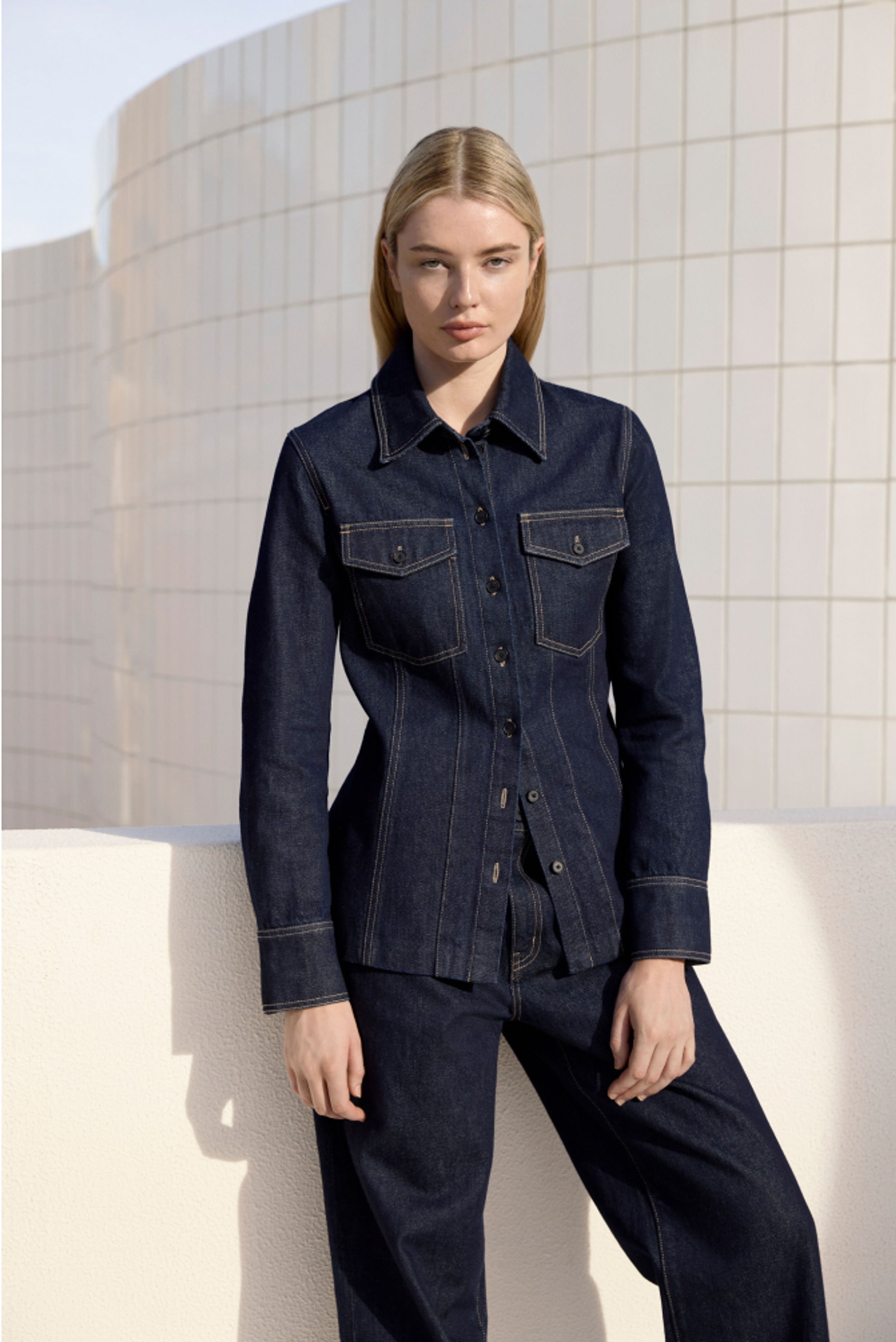 Denim Utility Shirt