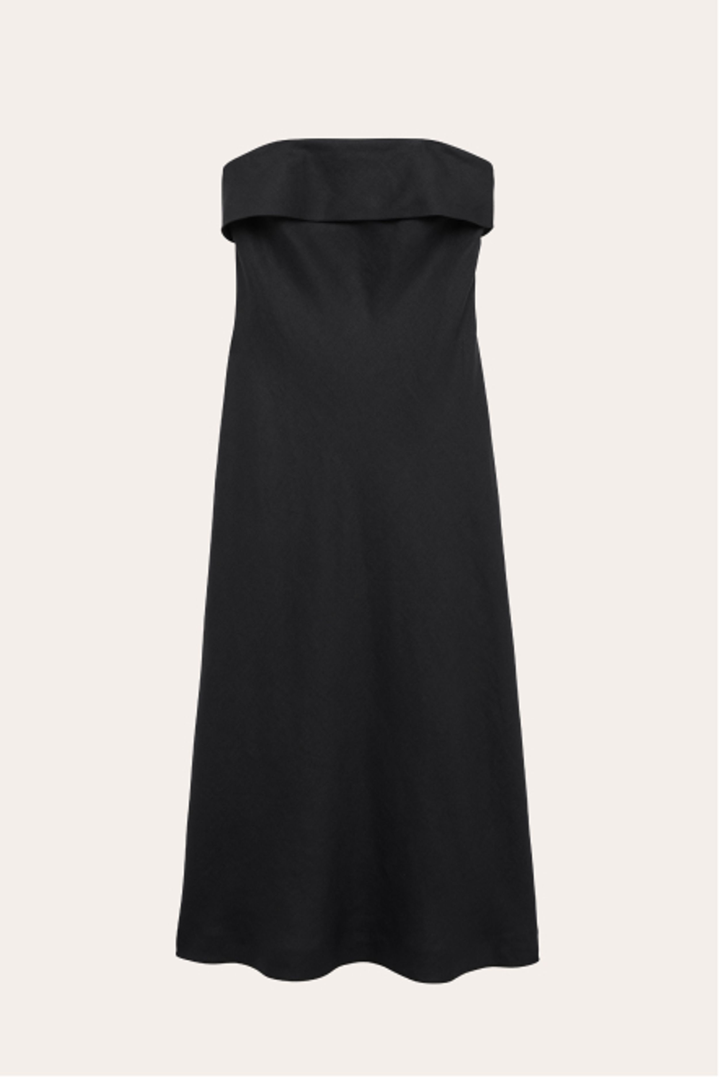 Strapless Midi Dress