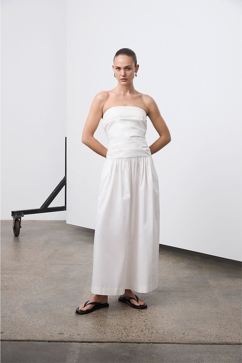 Strapless Maxi Dress