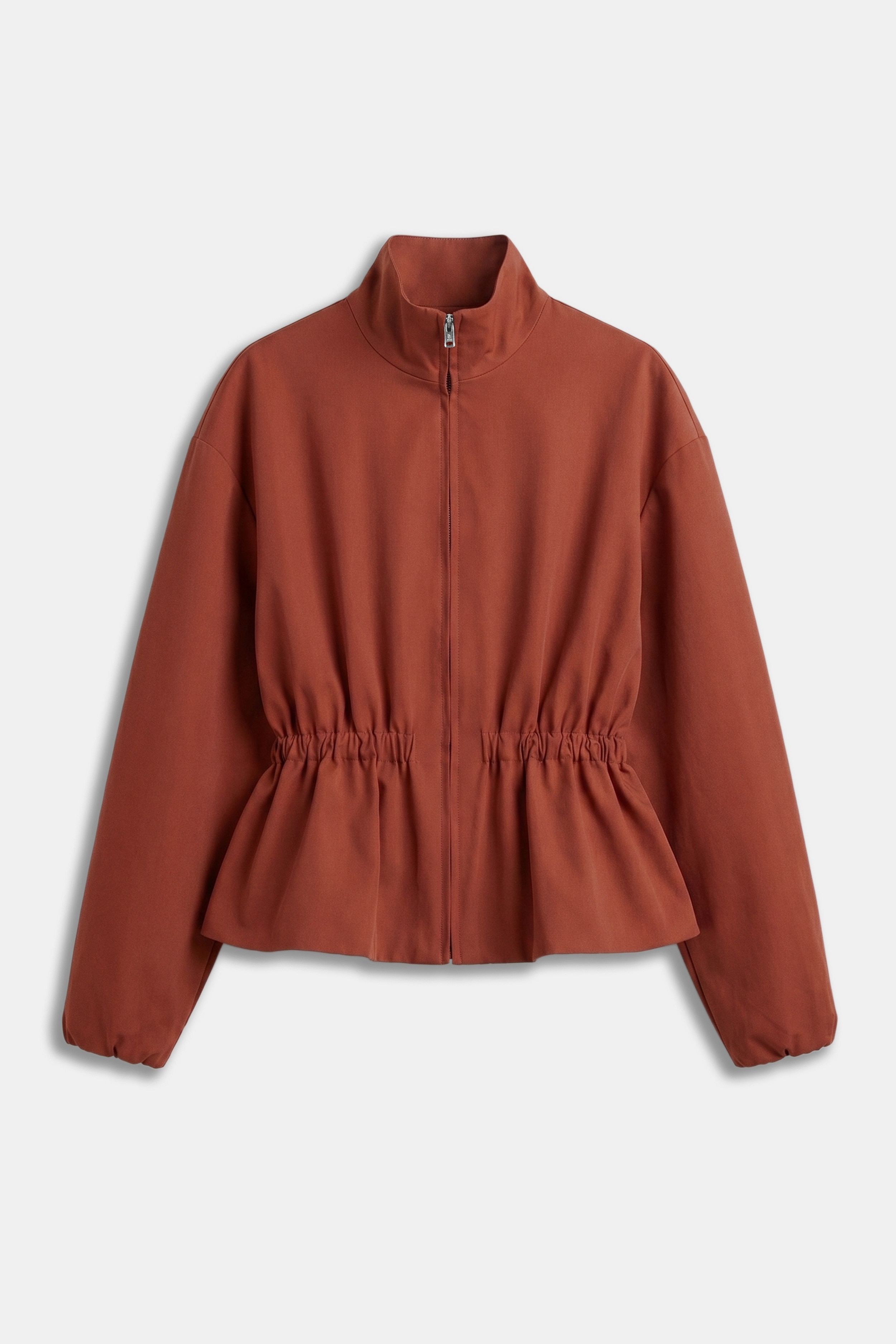 Funnel Neck Jacket