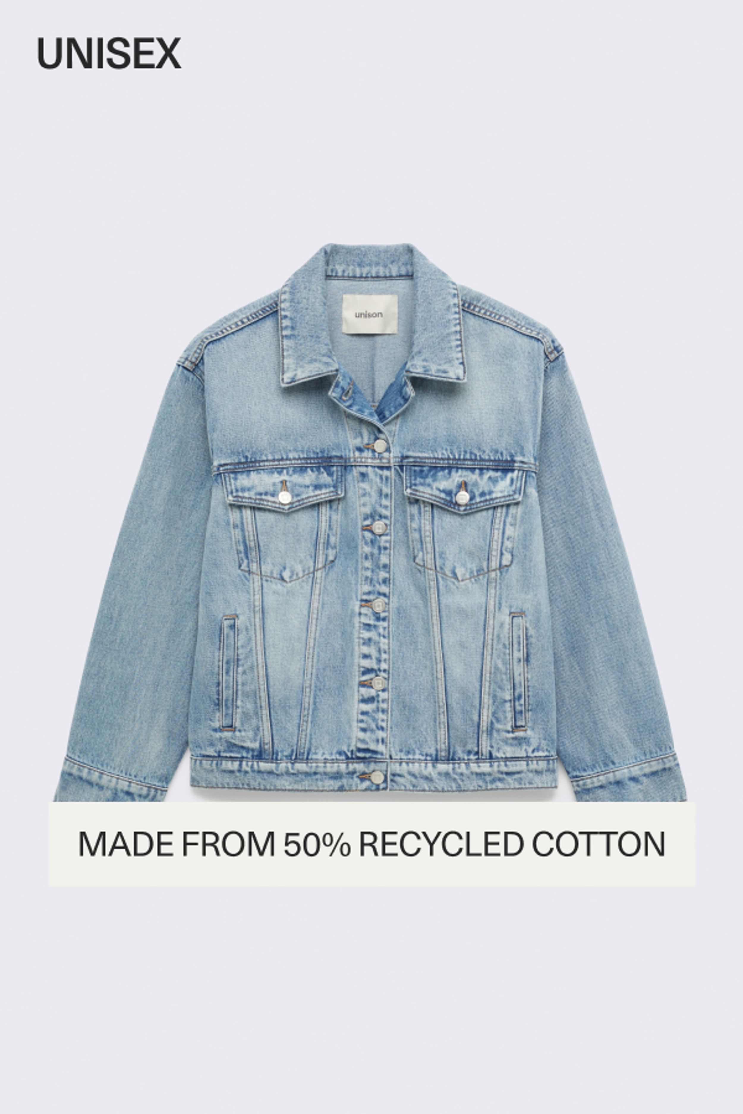 Essential Relaxed Denim Jacket