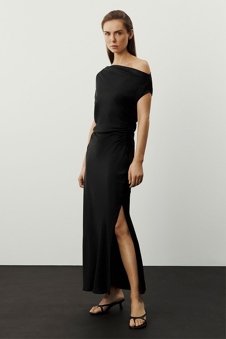 Linen Sleeveless Maxi Dress