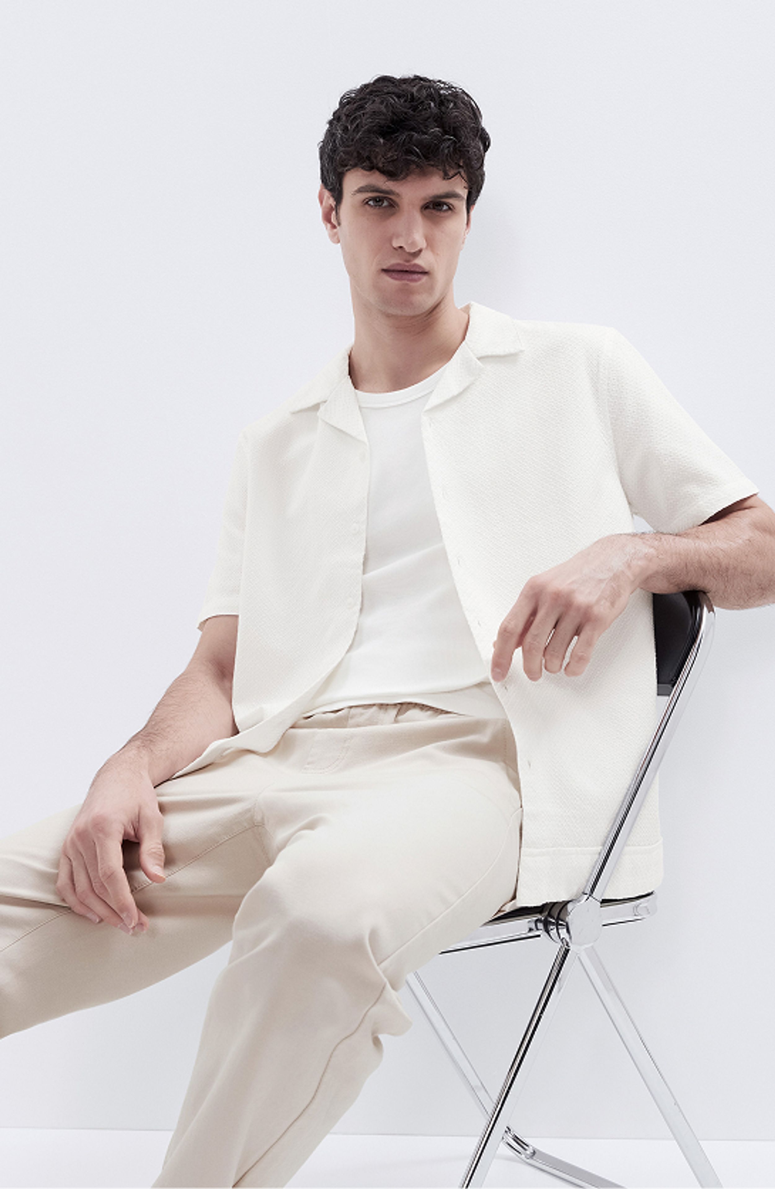 Jacquard Regular Fit Shirt