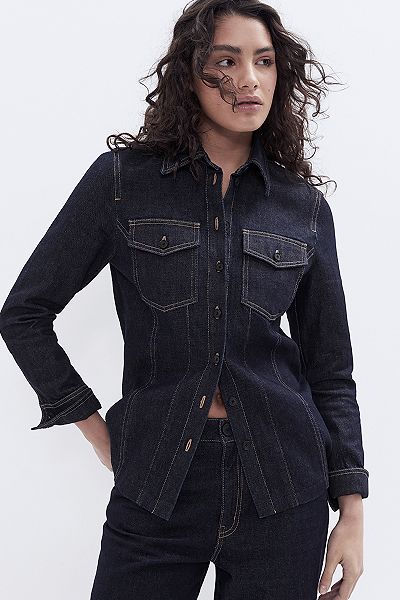 Denim Utility Shirt