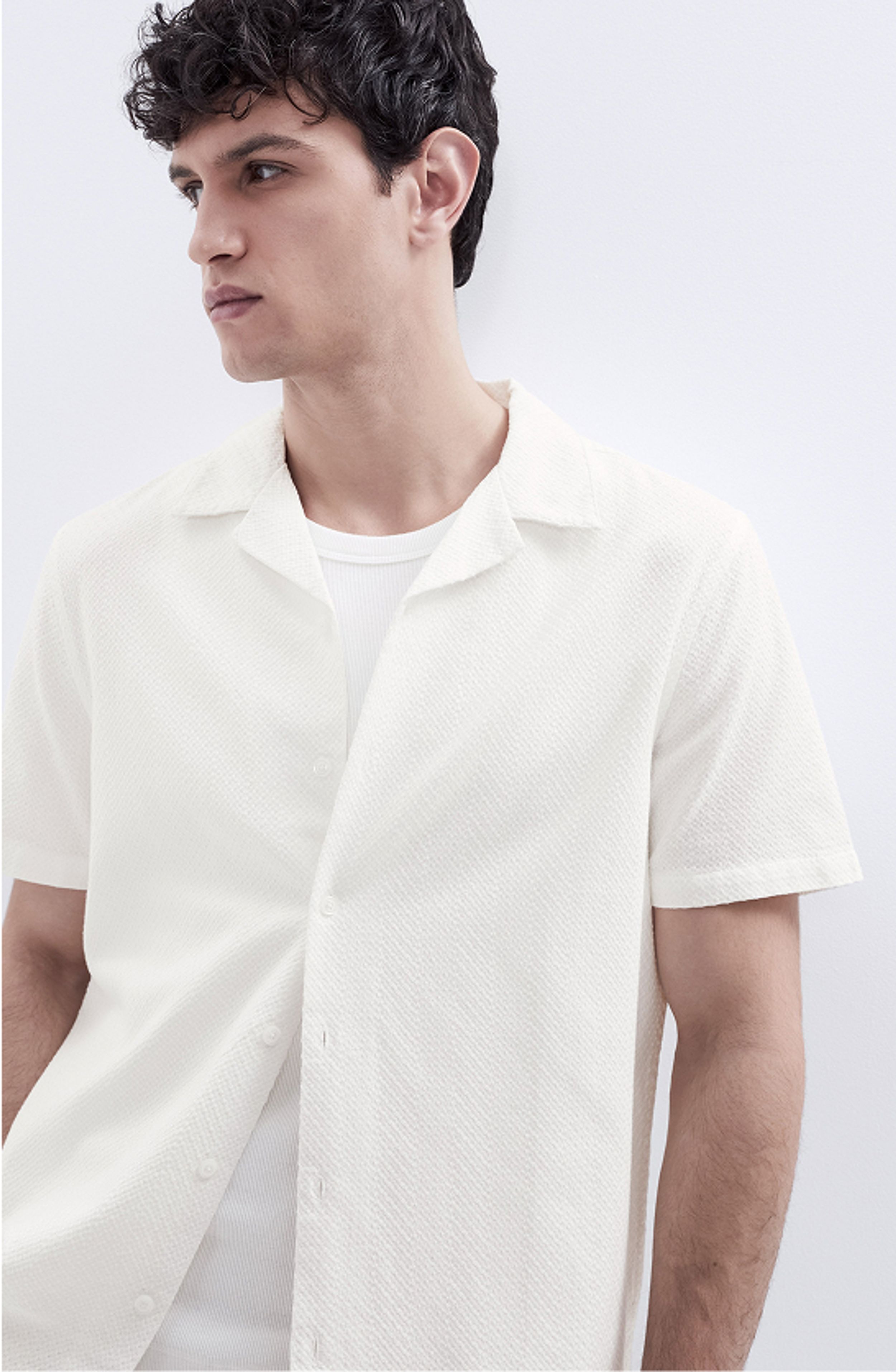 Jacquard Regular Fit Shirt