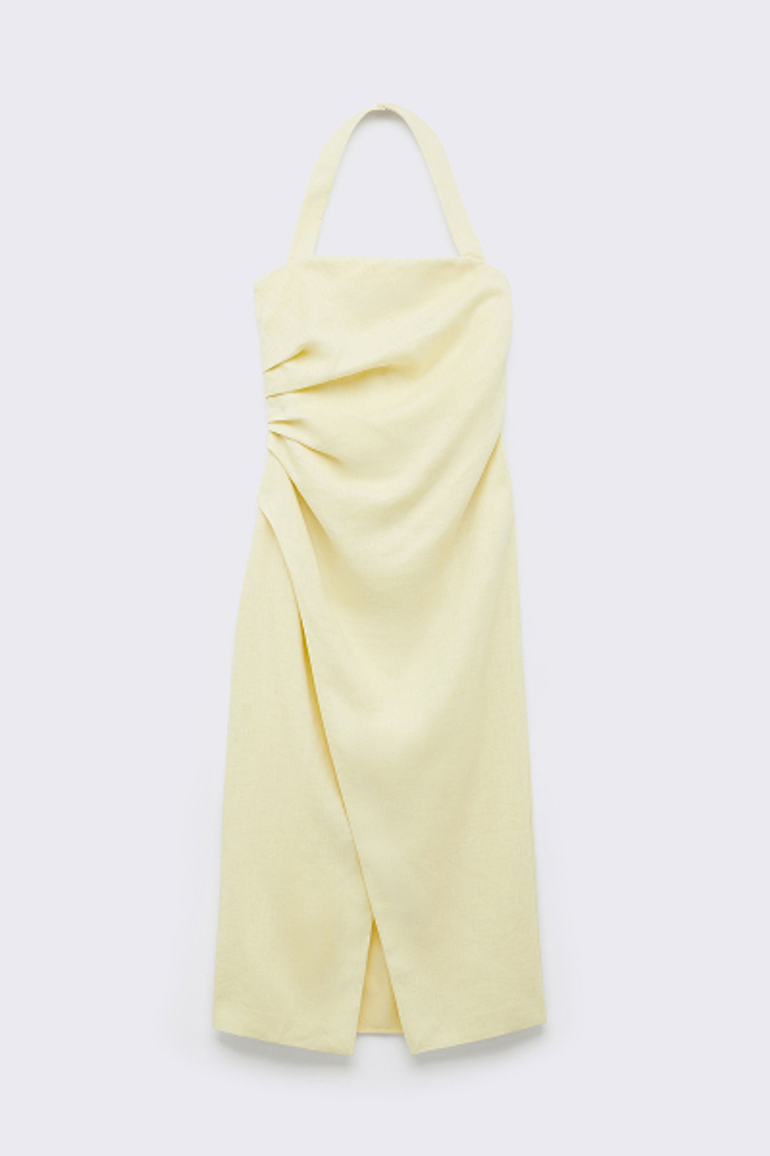 Linen Halter Dress