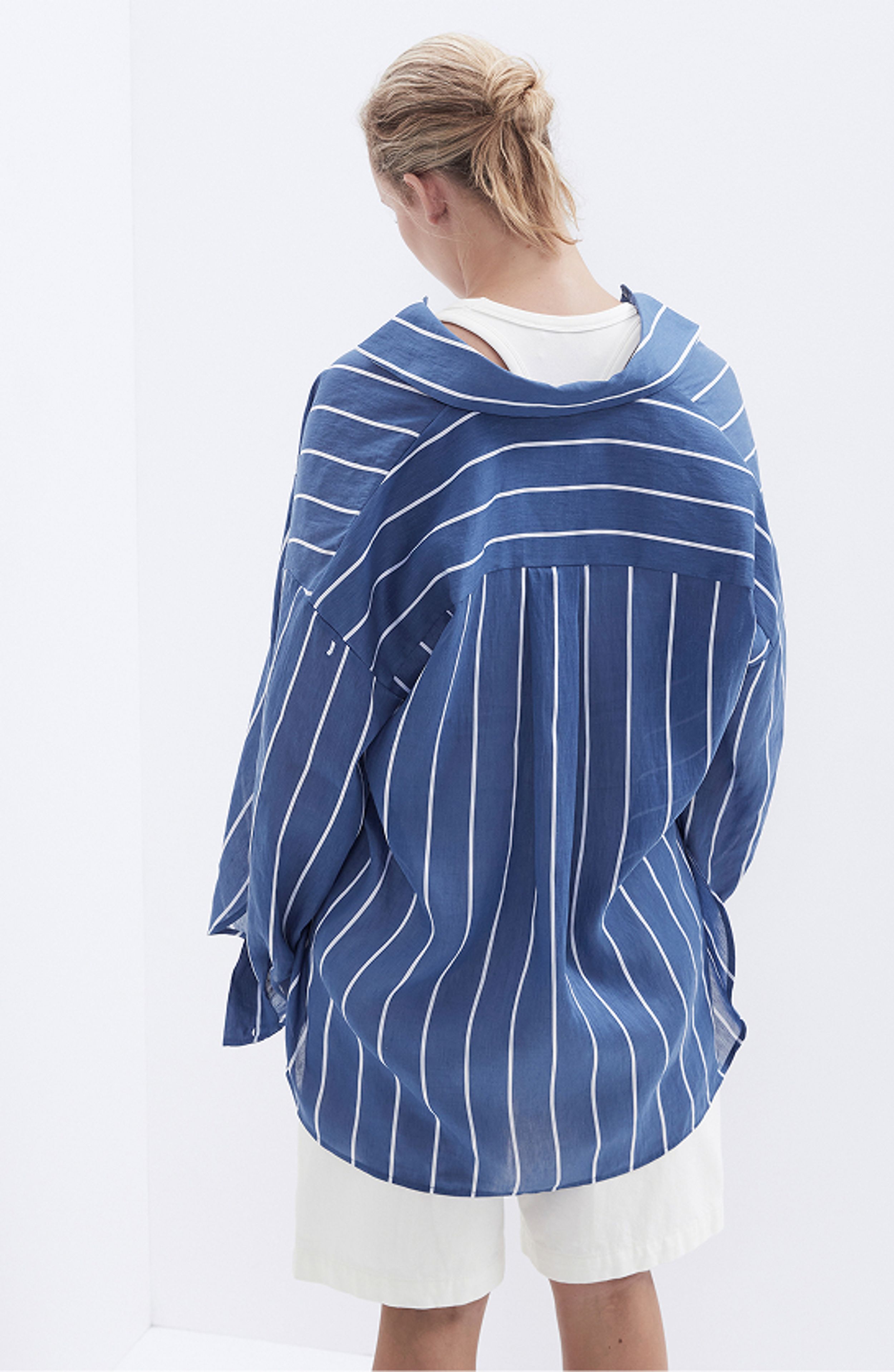 Stripe Oversized Shirt