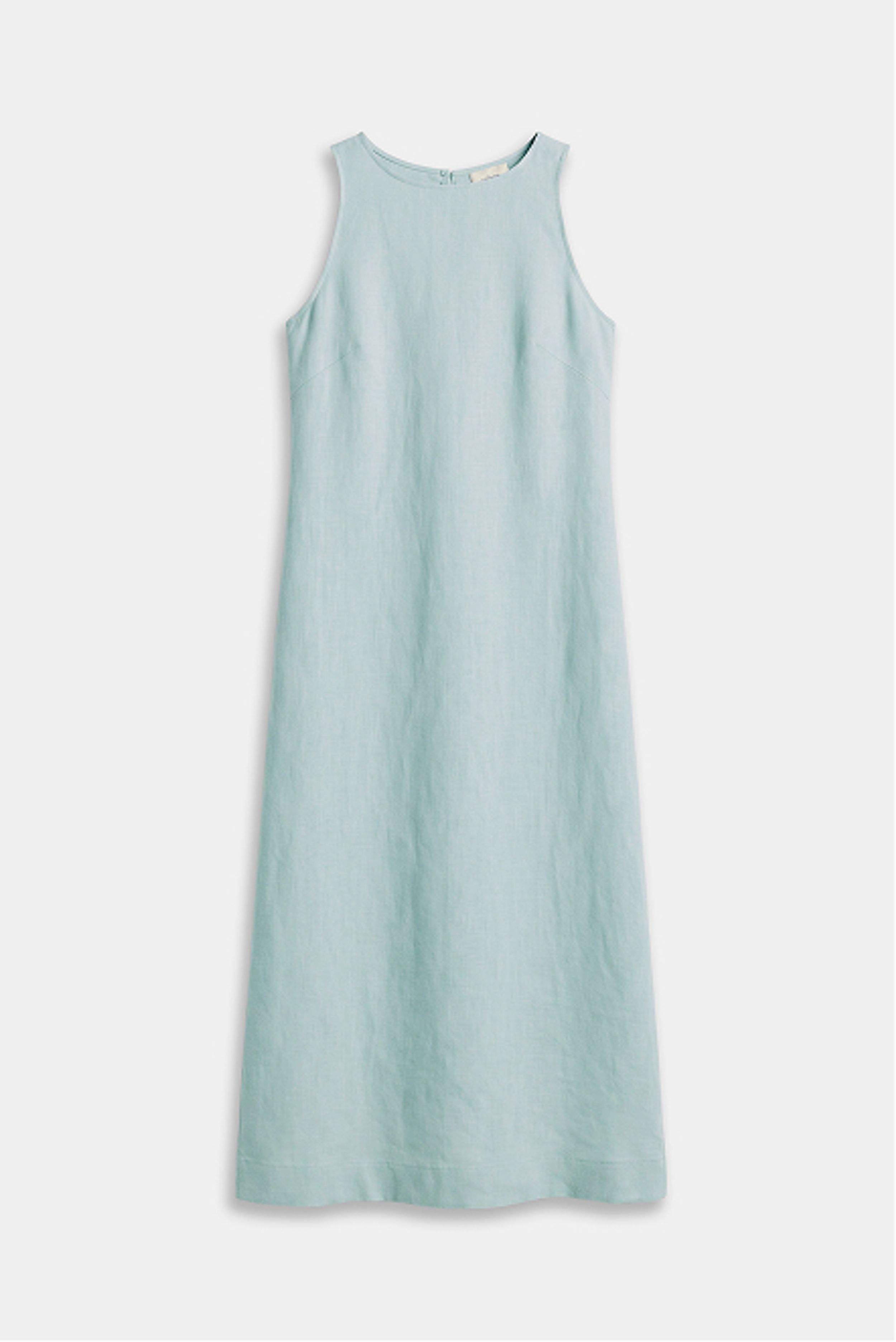 Linen Sleeveless Maxi Dress