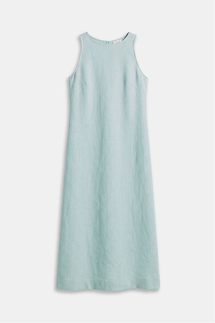 Linen Sleeveless Maxi Dress