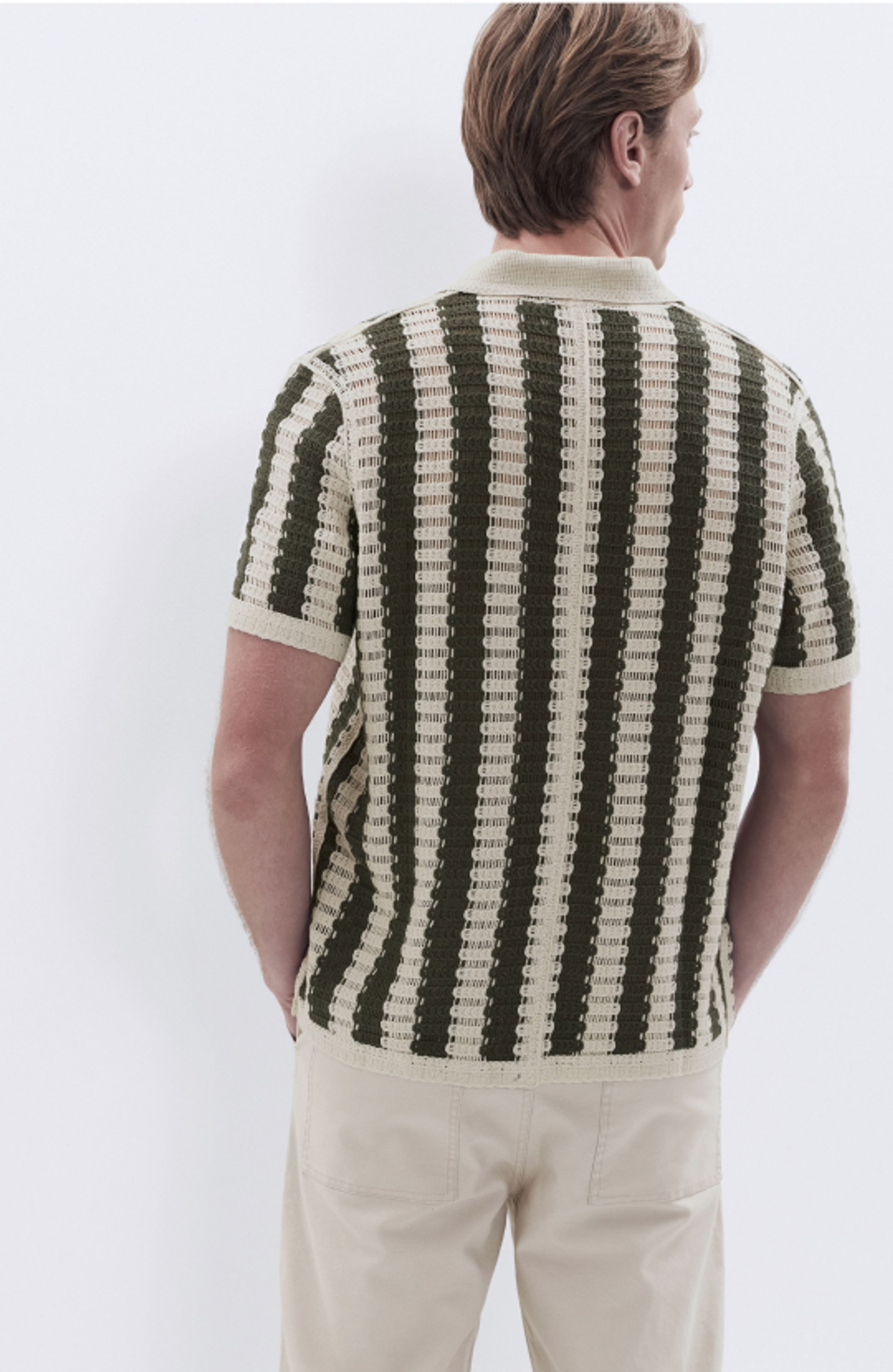 Crochet Stitch Button Thru