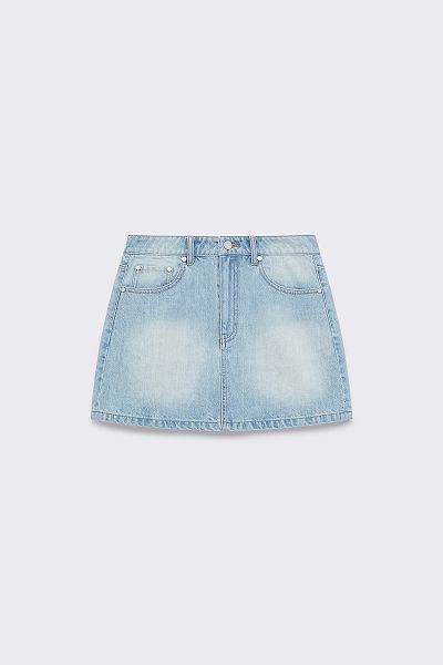 Denim Mini Skirt