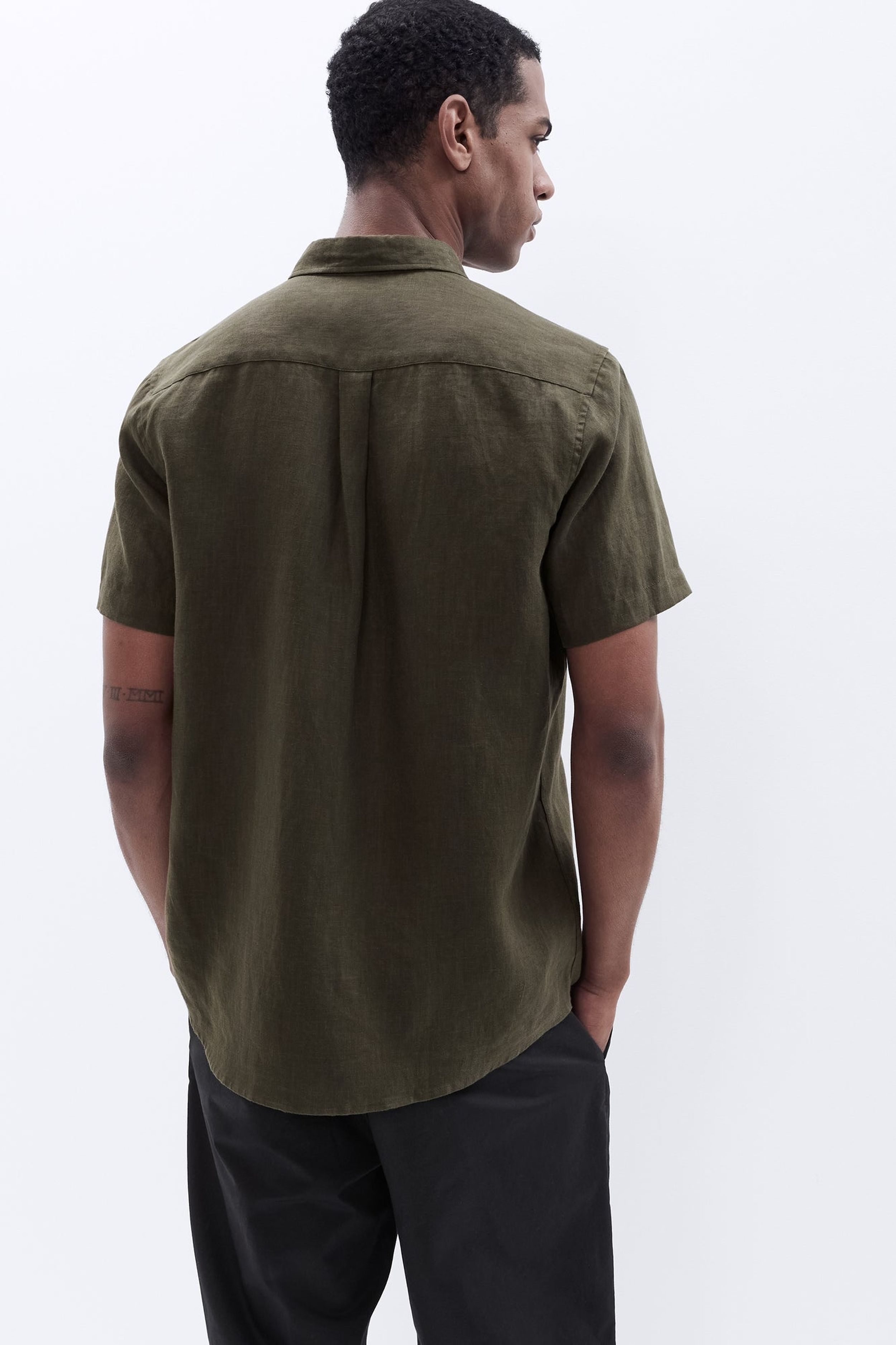 Linen S/S Regular Fit Shirt