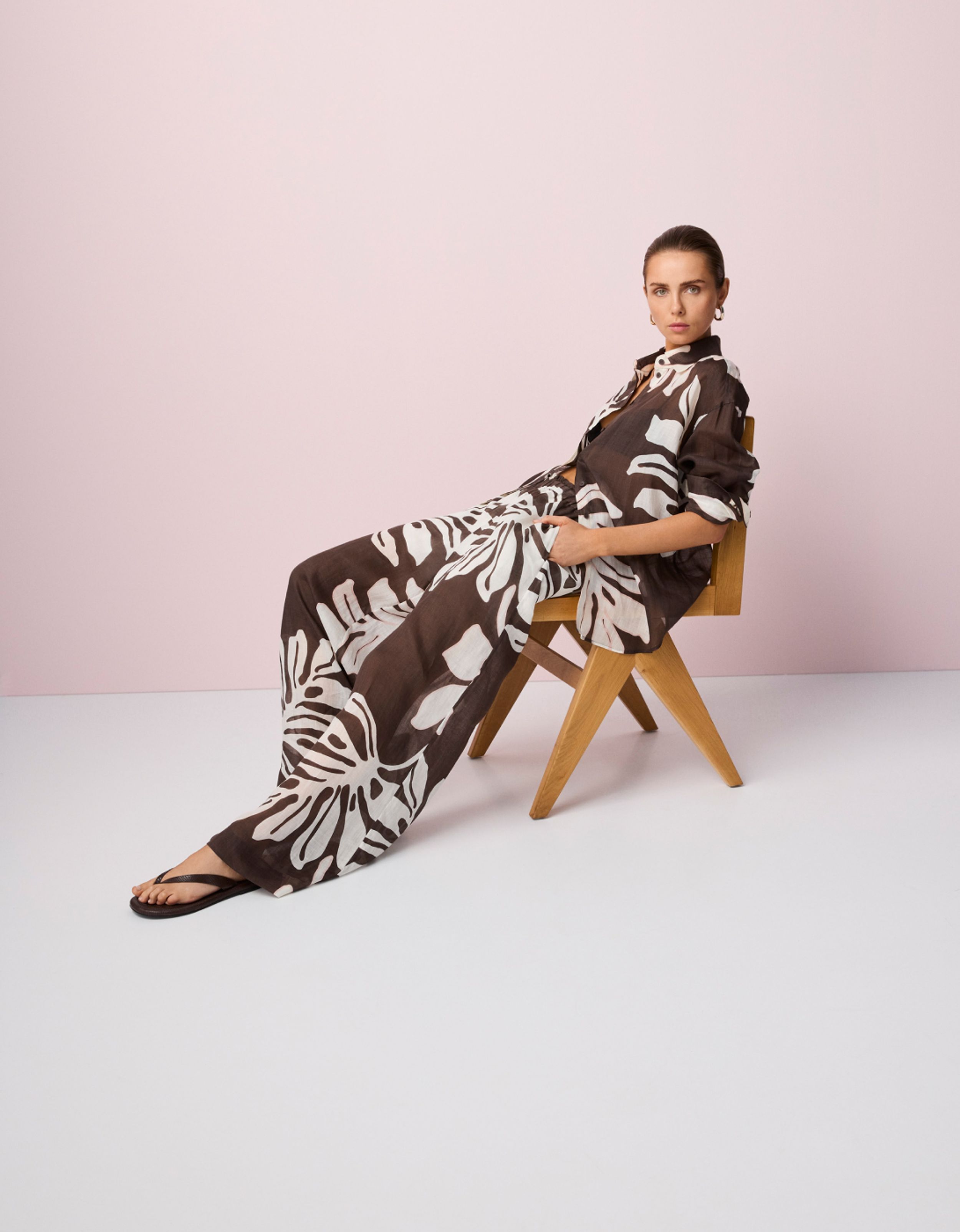 Oversized Ramie Shirt