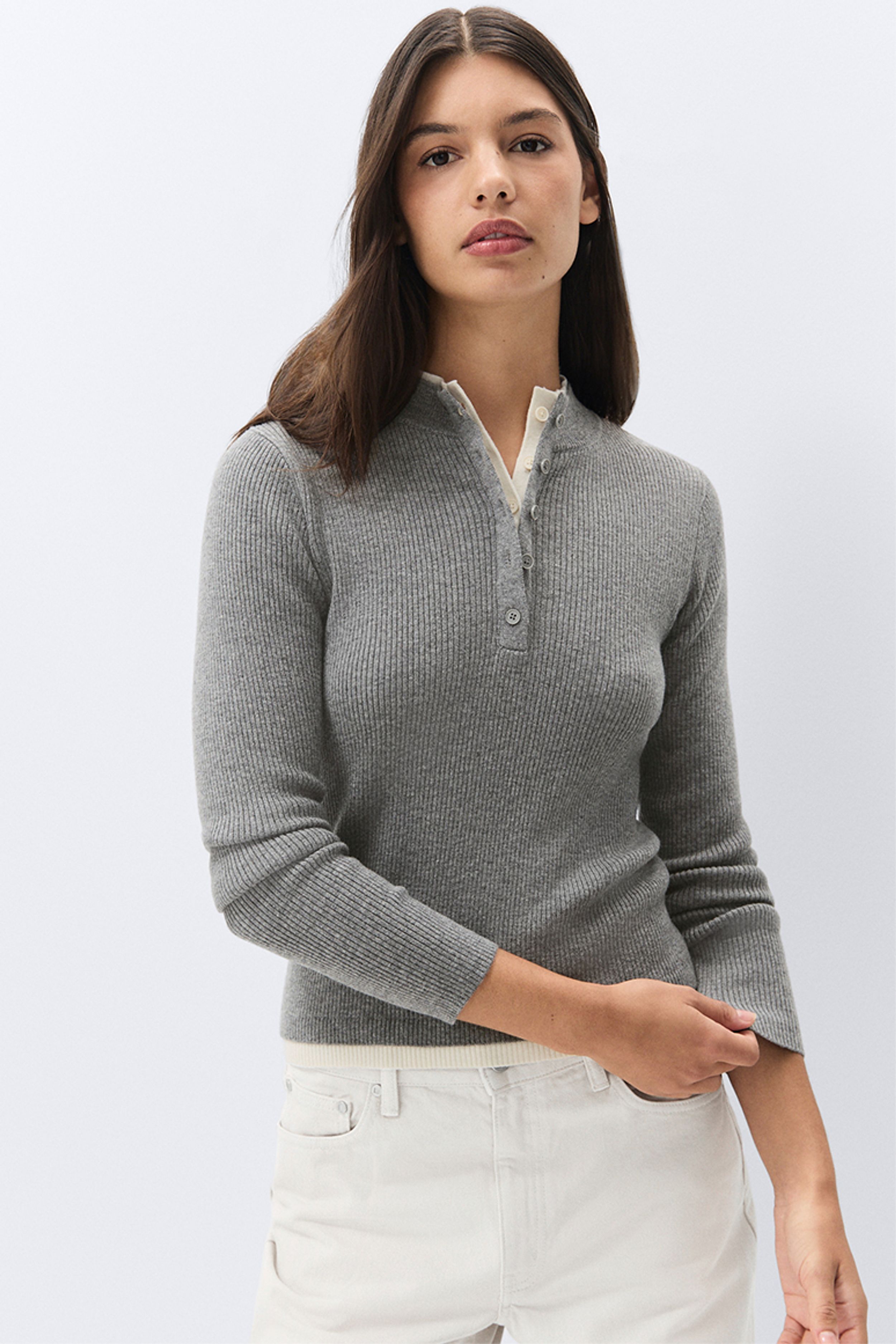 Double Layer Wool Knit