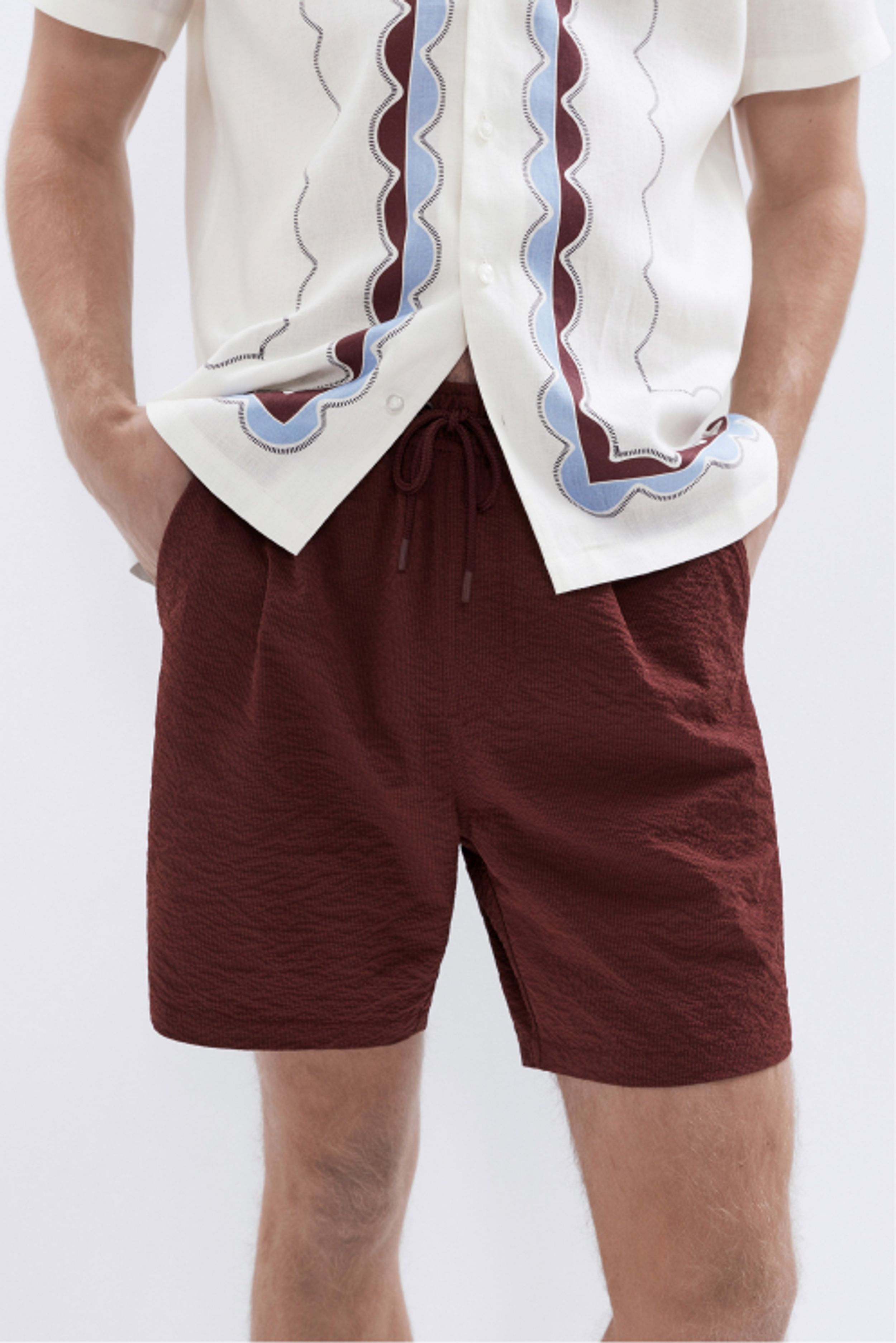 Seersucker Swim Short