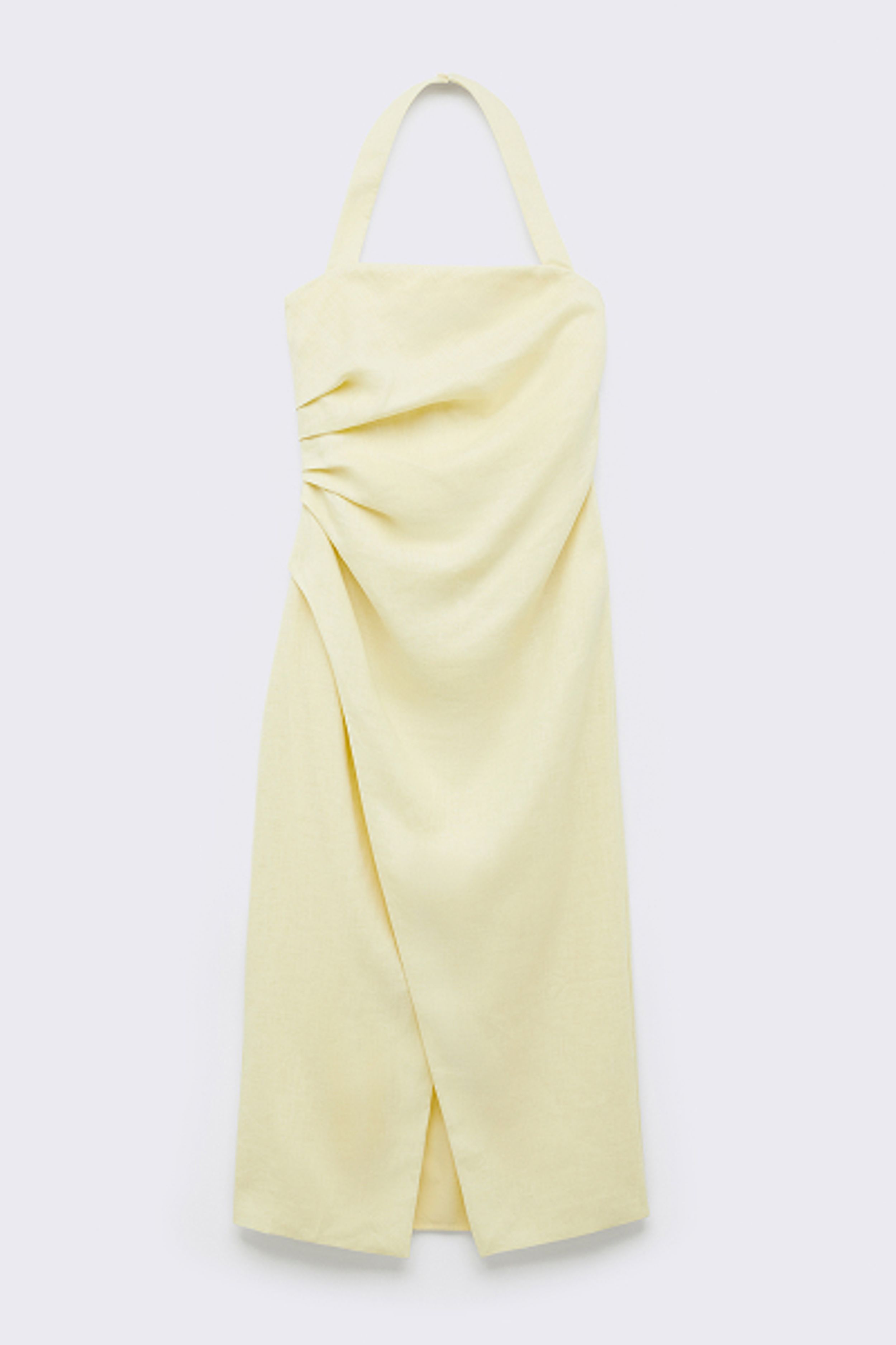 Linen Halter Dress
