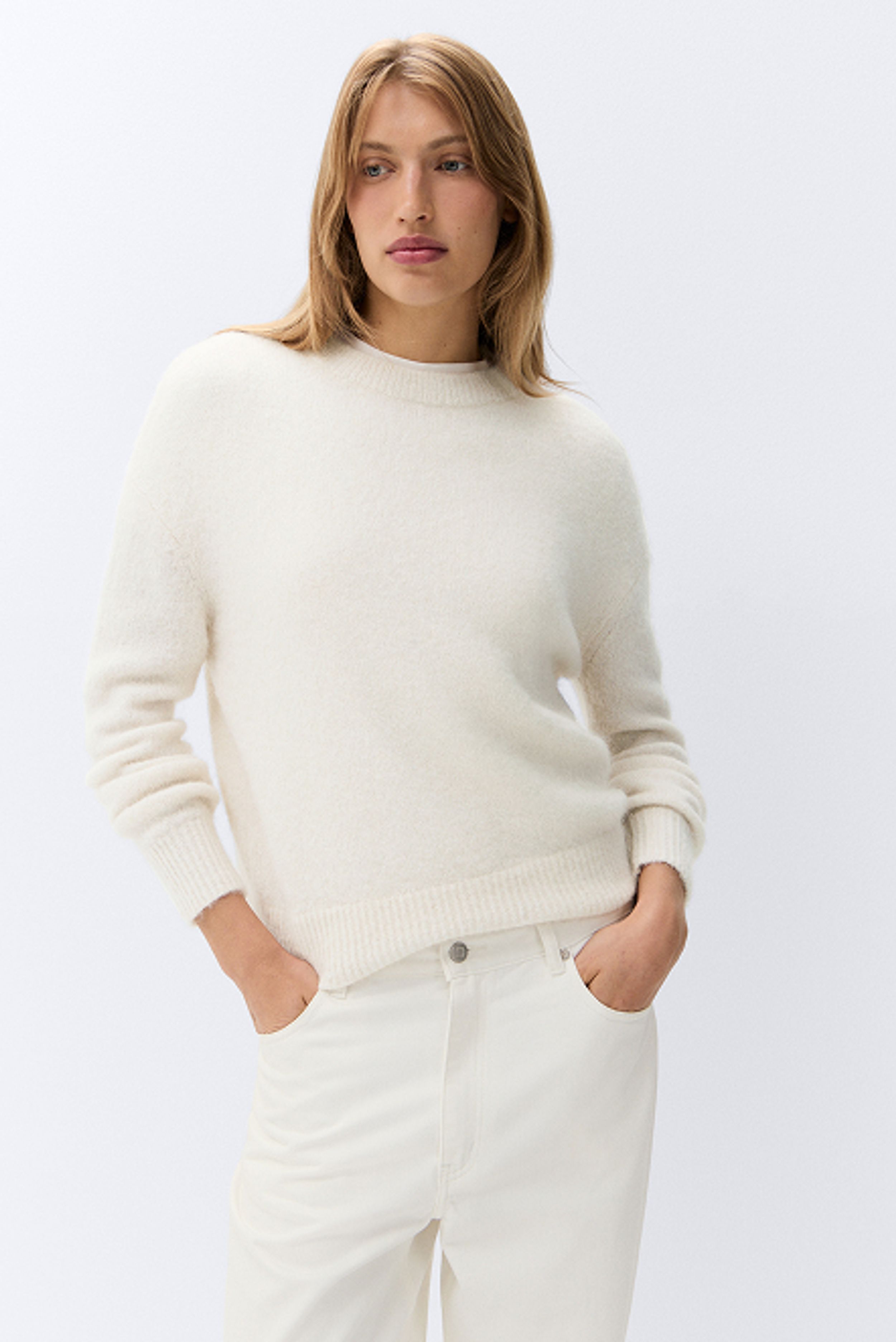 Lofty Crew Neck Knit