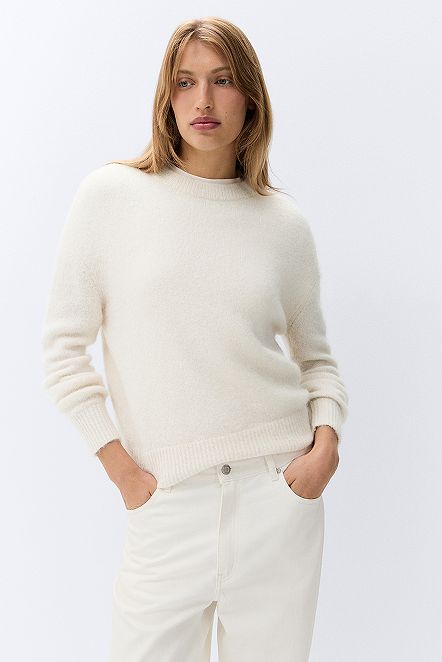 Lofty Crew Neck Knit