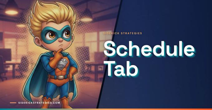Book Meetings Directly from the Sales Workspace Schedule Tab