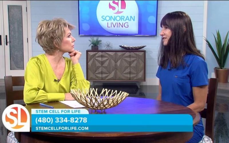 Dr. Jane Hendricks interviewing with Sonora Living
