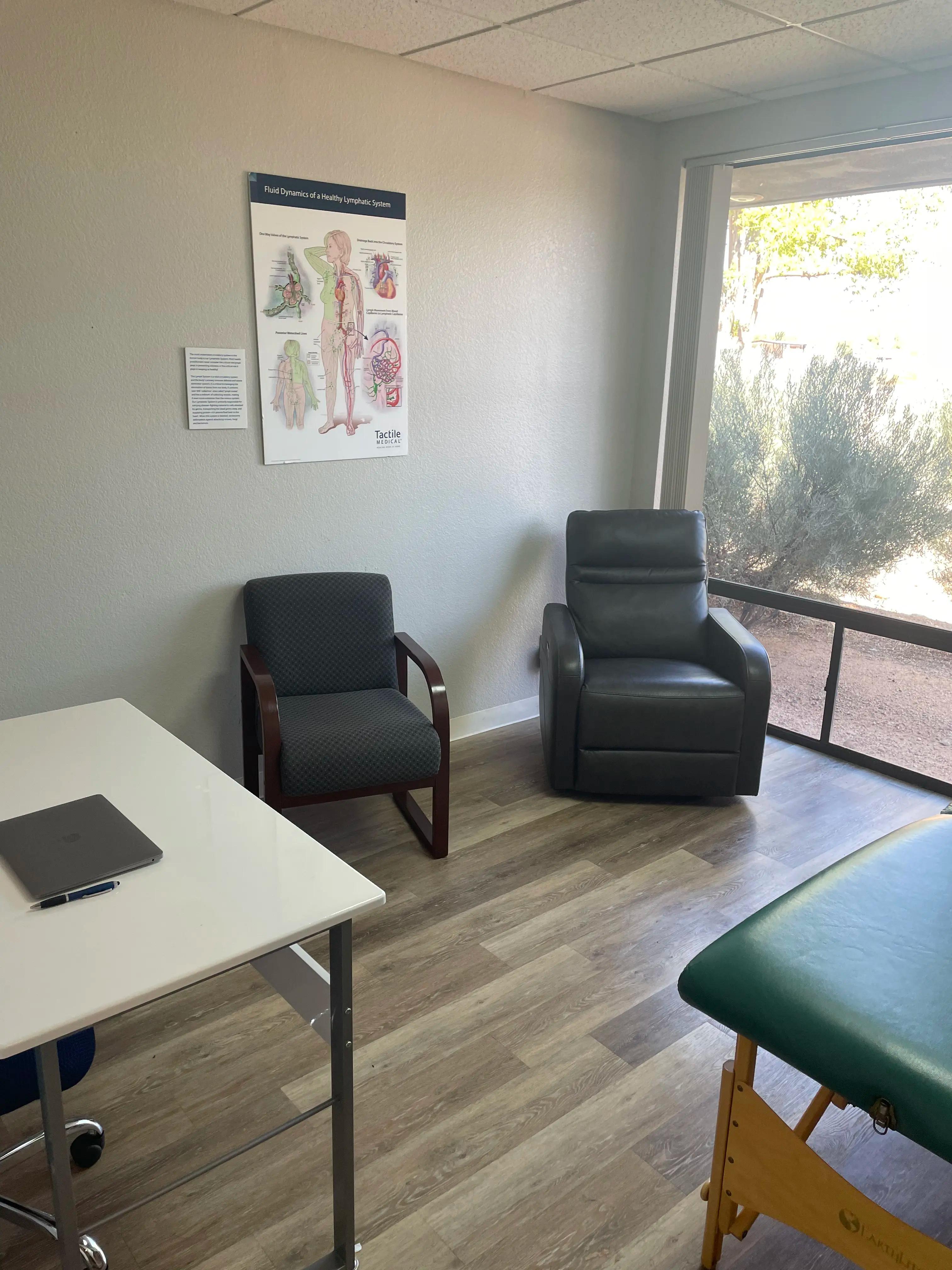 Interior of the Phoenix clinic