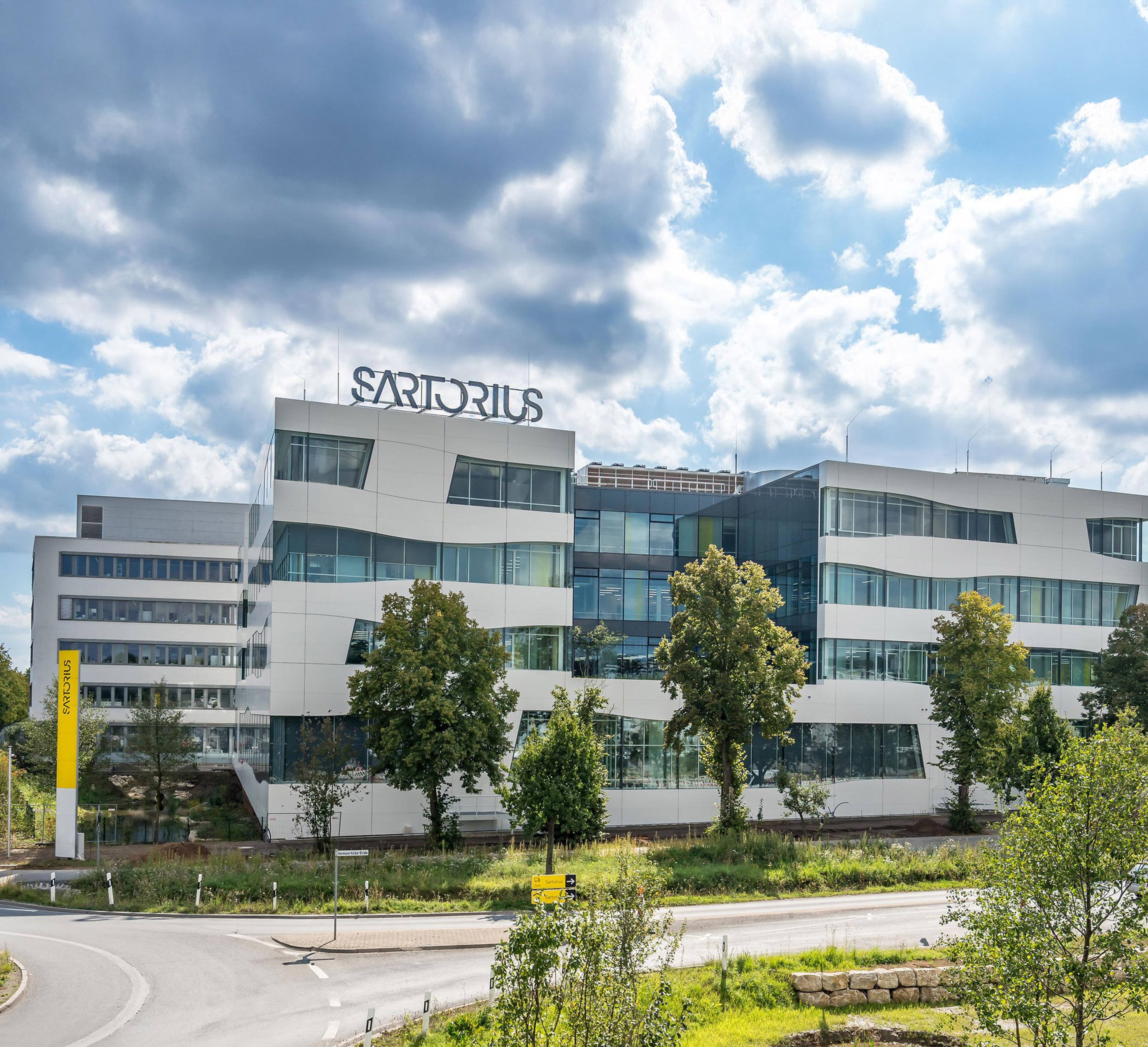 Sartorius Campus Projekt Hintergrundbild