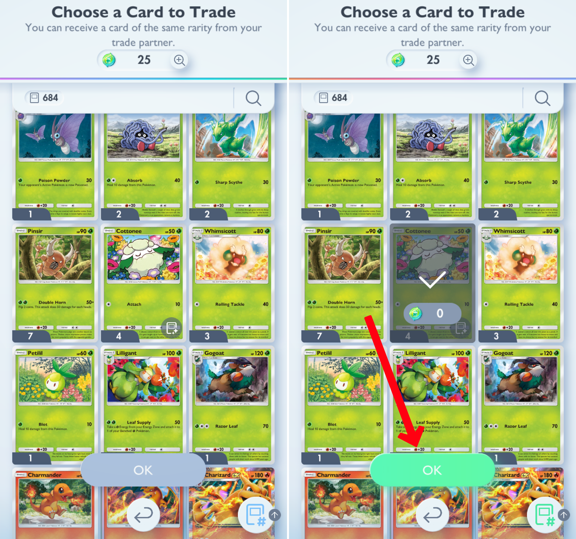 how to trade cards in pokemon tcg online  Pokmon TCG Pocket now lets you trade cards with friends! Use Trading  Stamina and Tokens to swap your best pulls. Make an offer, confirm the  trade, and grow your collection!  Whos ready to trade?,