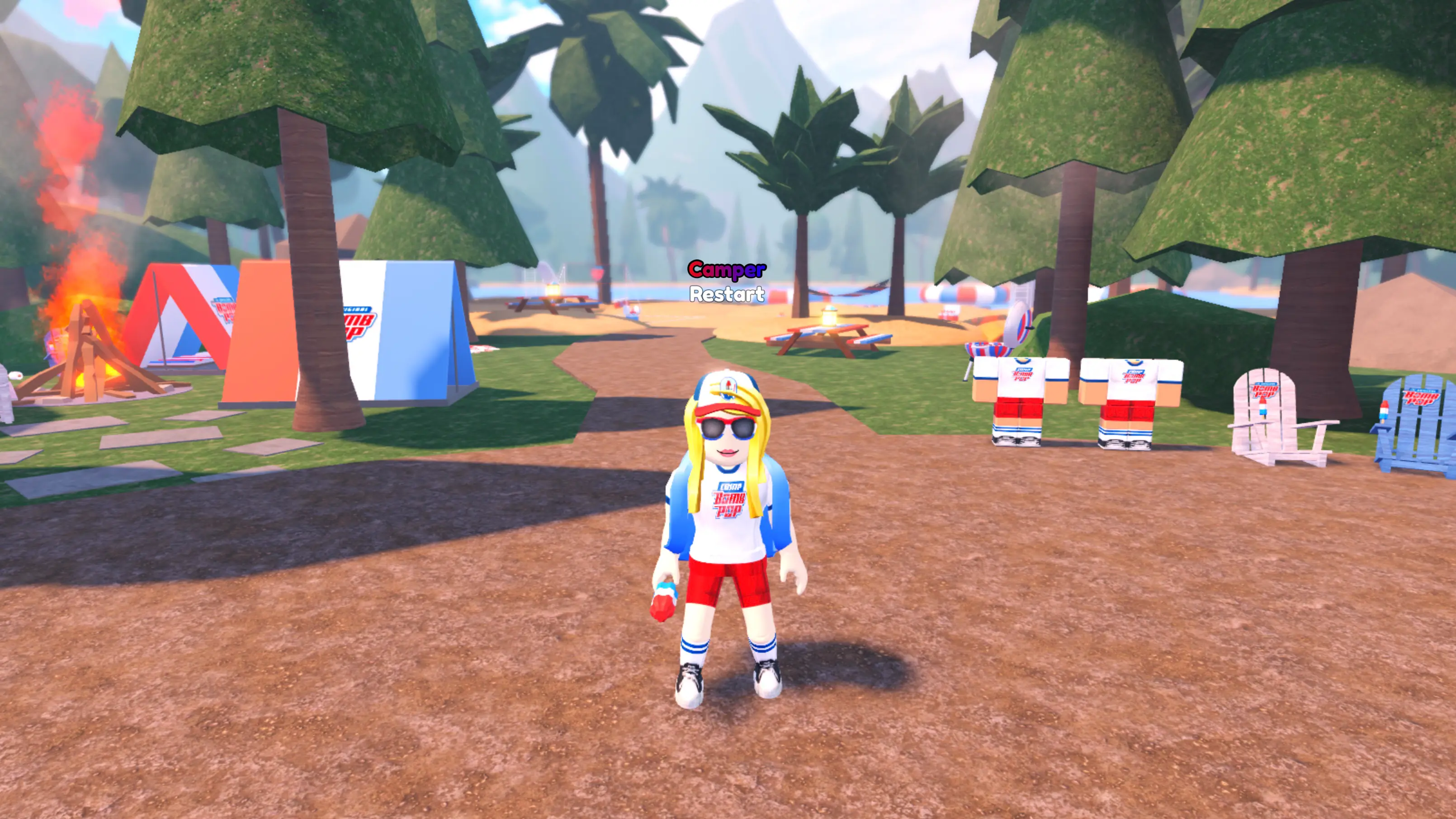 Bomb Pop Celebrates Summer at Bayside High School on Roblox